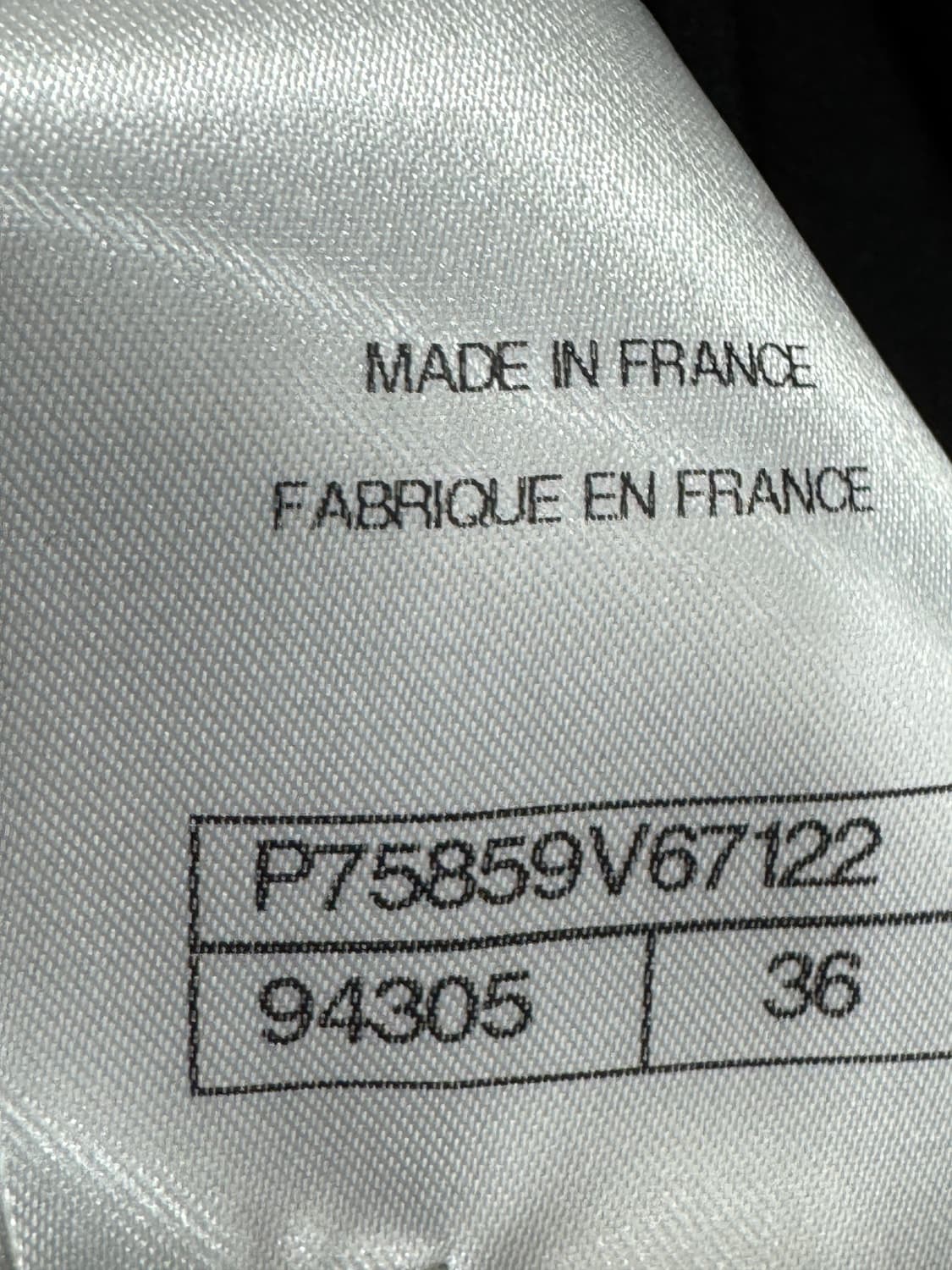 백화점판 샤넬 케이프 36사이즈  상품이미지4