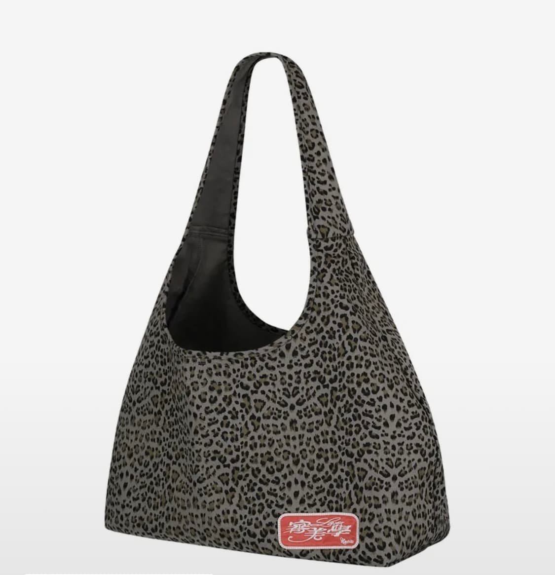 (새상품) 카시코 레오파드 숄더백 블루그레이 상품이미지1