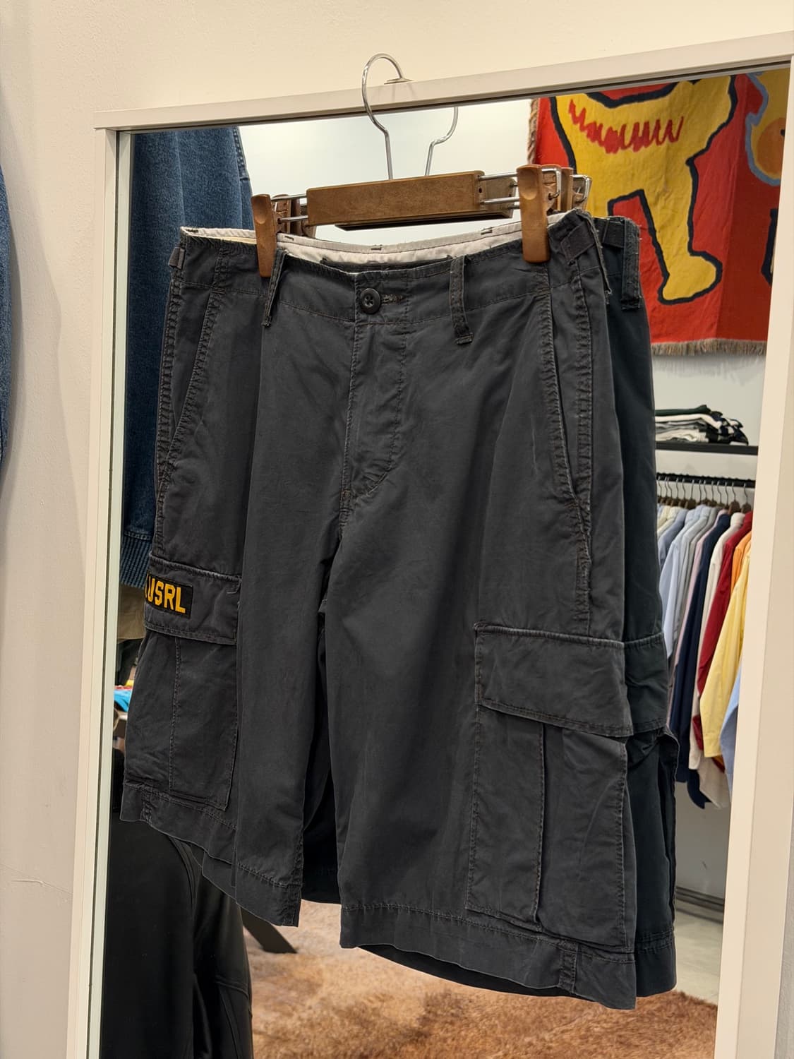 90-00s Denim & Supply 데님앤서플라이 밀리터리 카고 쇼츠 상품이미지1