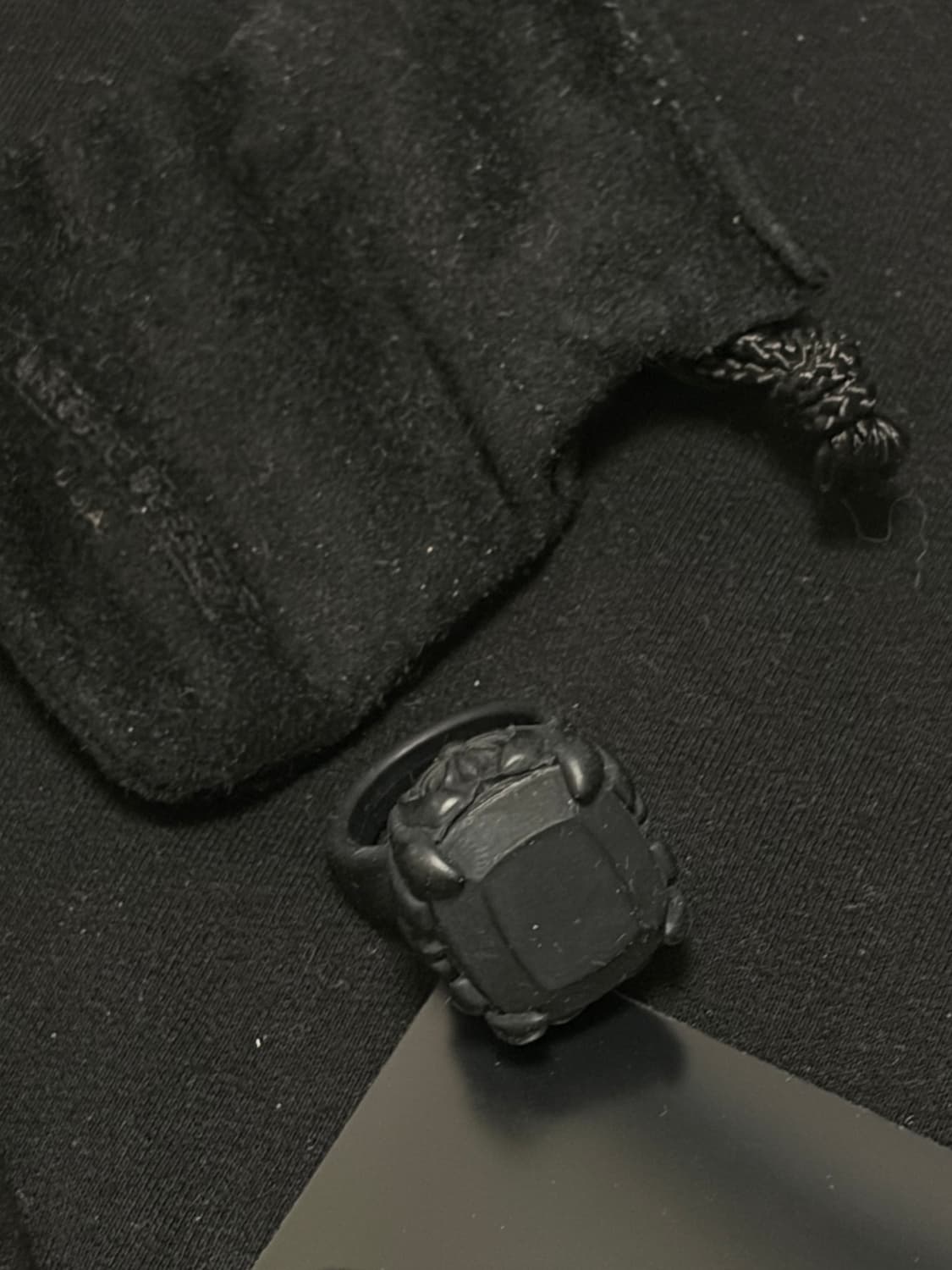 크롬하츠 실리콘반지 블랙  상품이미지3