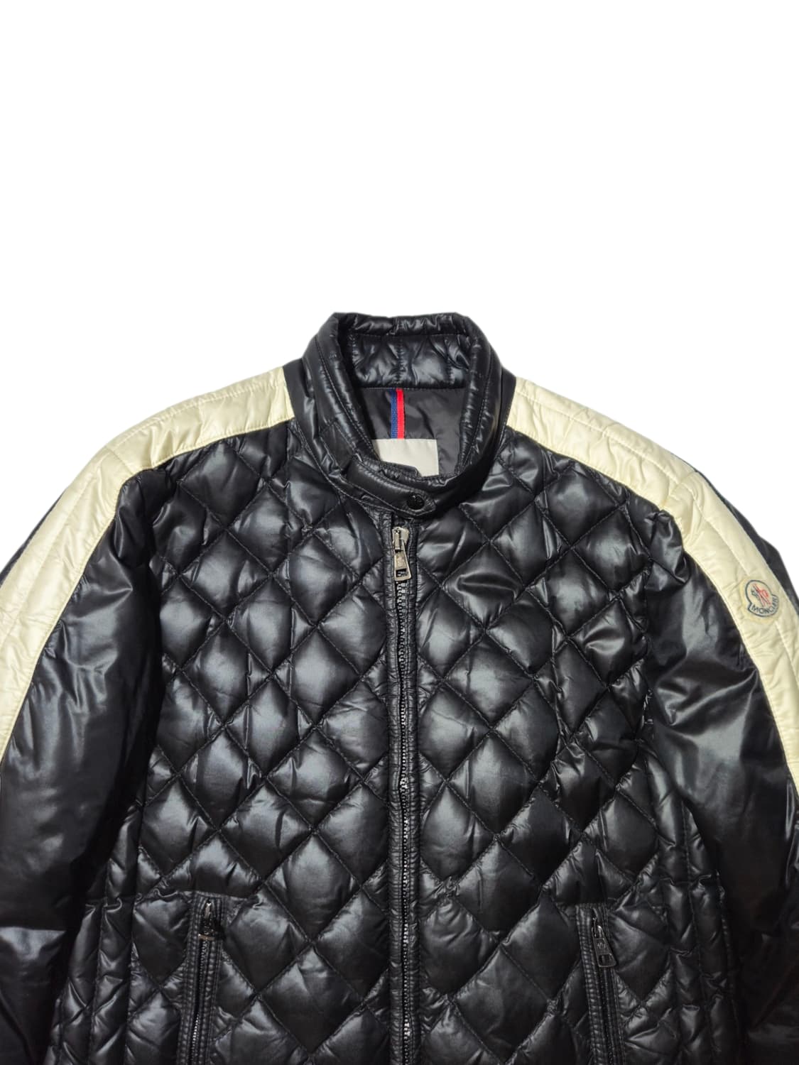 몽클레어 다이아몬드 퀄팅 바이커 다운 자켓 3 상품이미지2