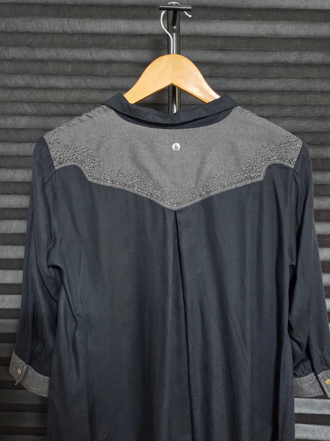 [디젤] 웨스턴 스터드 요크 비스코스 셔츠 | 00151 상품이미지6