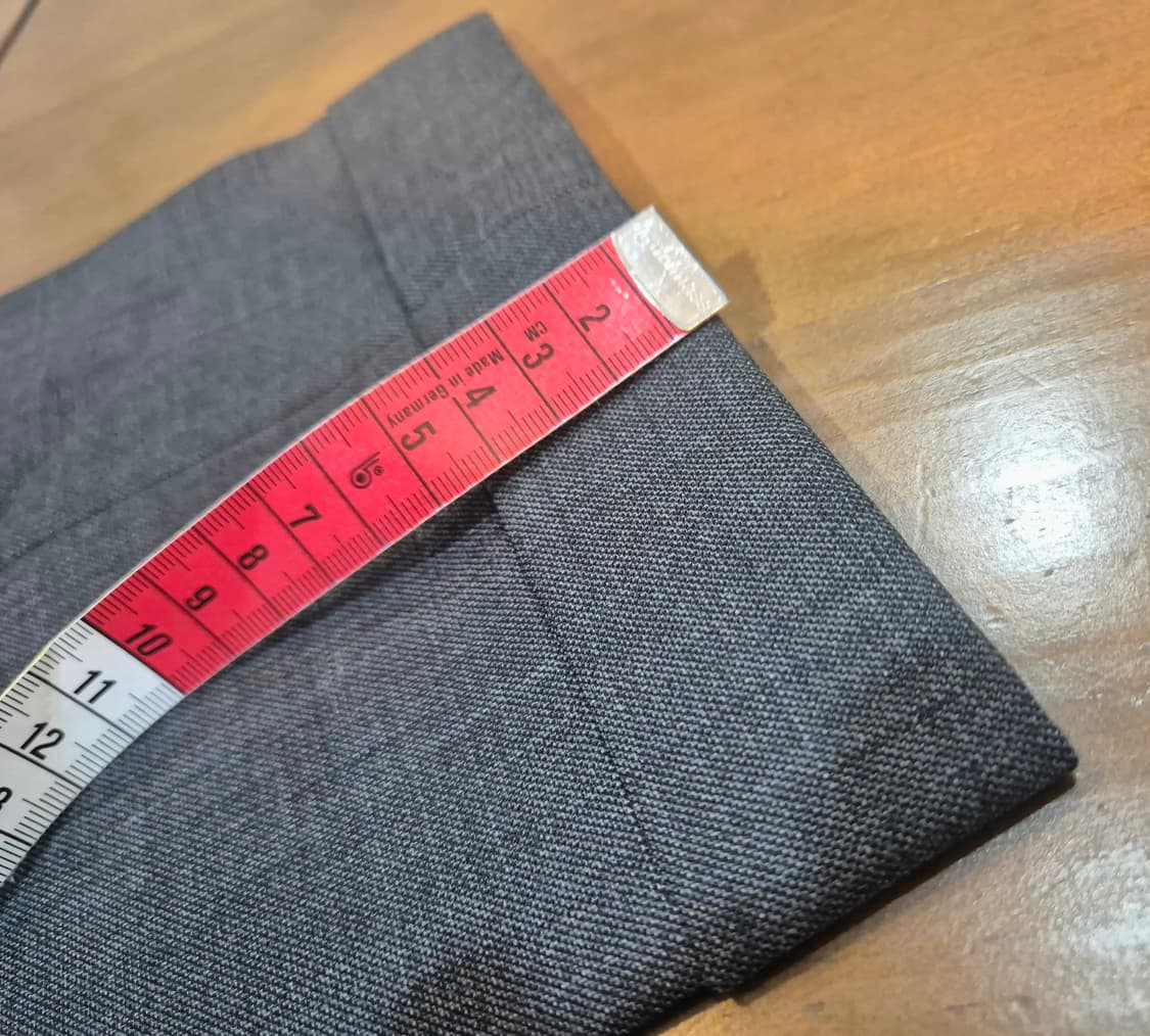 차콜그레이 울 슬랙스 상품이미지9