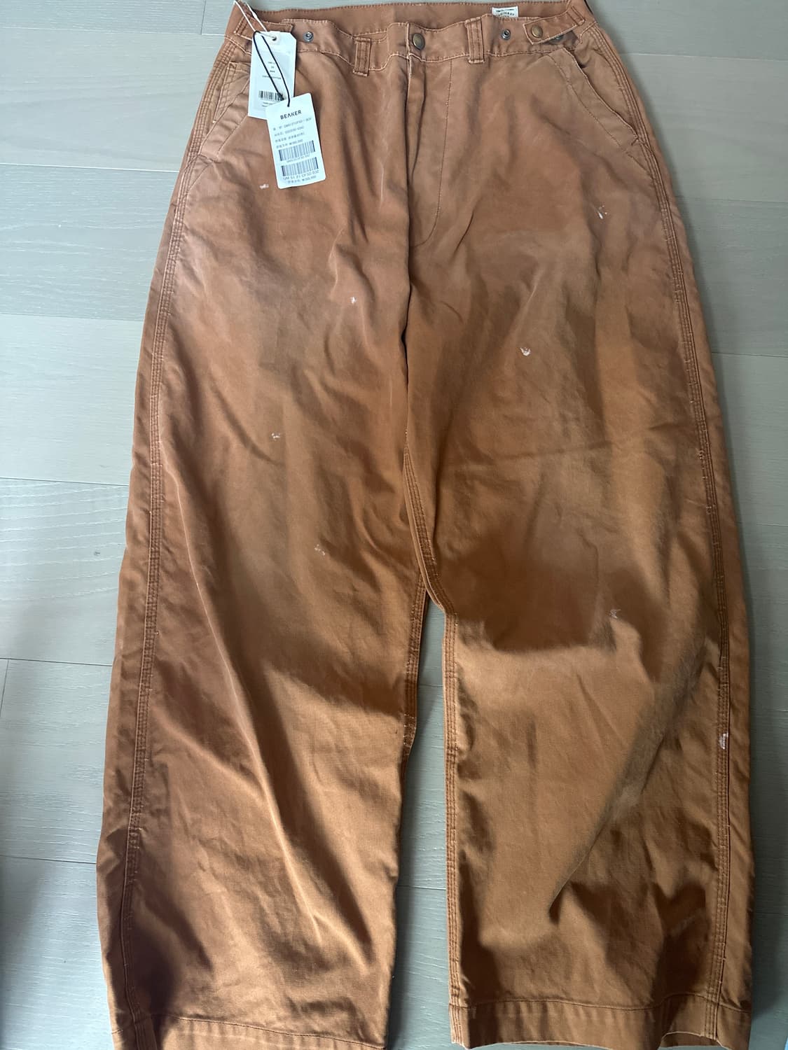 오디너리핏츠 벨팬츠 브라운 판매 상품이미지2