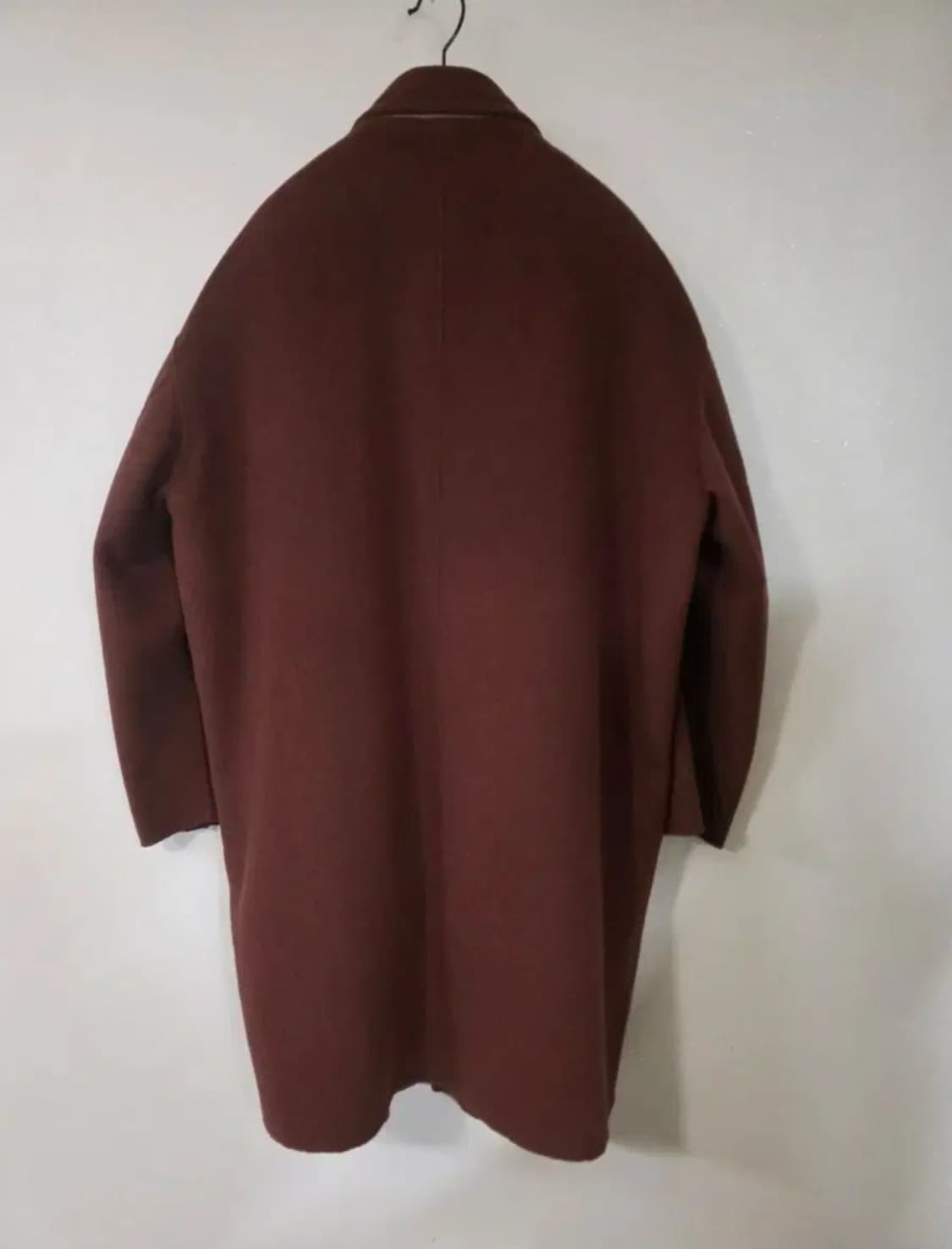 커스텀멜로우 코트 overlap pocket maxi coat 상품이미지5