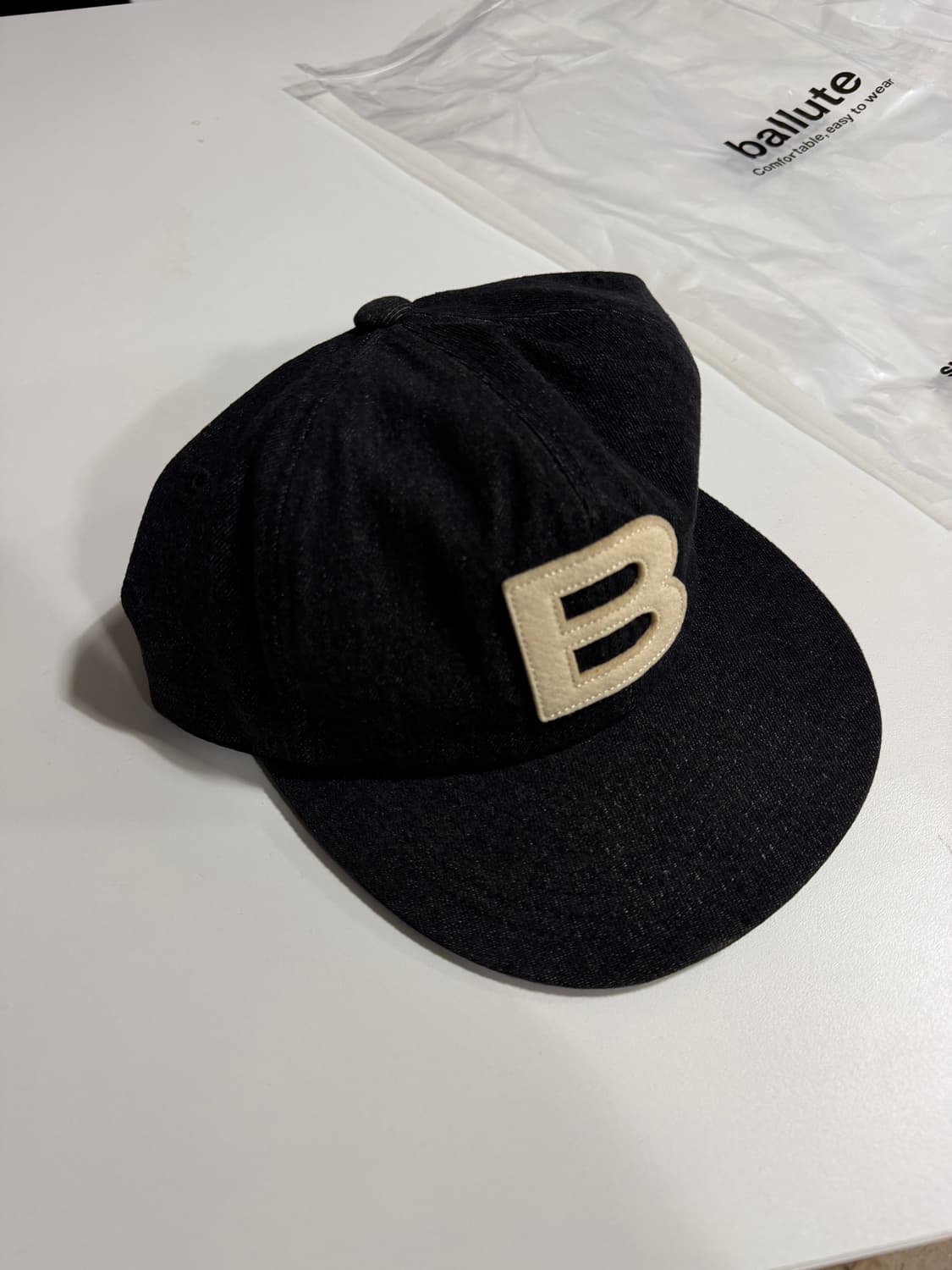 발루트 B로고 워시드 캡 모자 상품이미지2