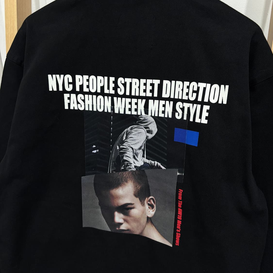 [새상품] 프린팅 면 자켓 상품이미지2