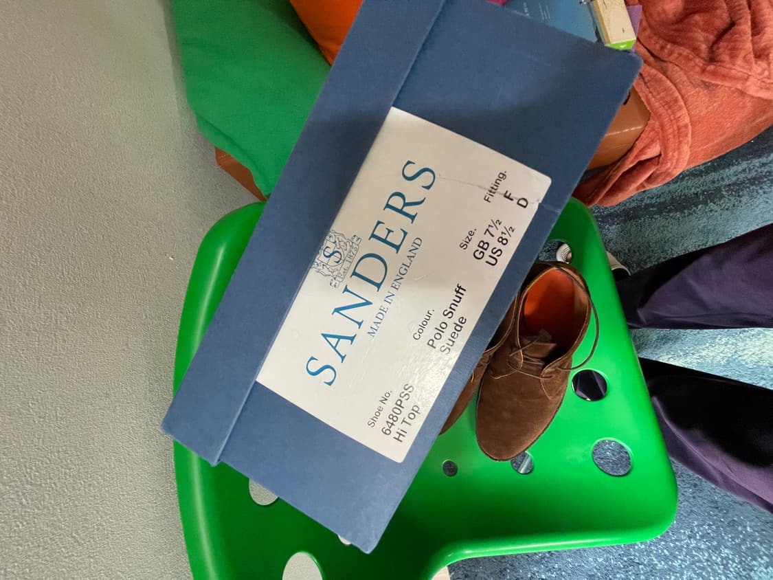 샌더스 처카부츠 265uk7.5 us8.5 폴로스너프  상품이미지7