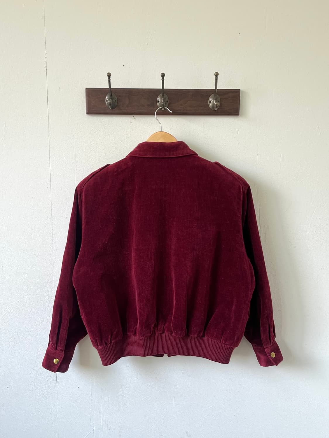 CHARGE 버건디 코듀로이 자켓 상품이미지3