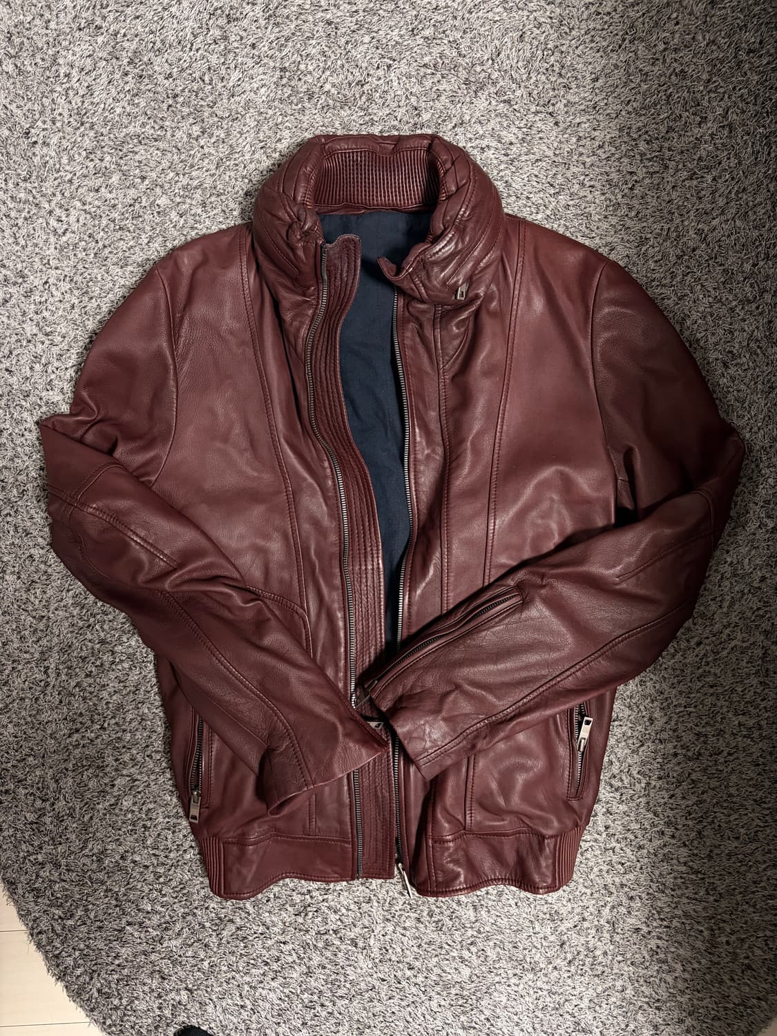 솔리드옴므 양가죽자켓 100 상품이미지1