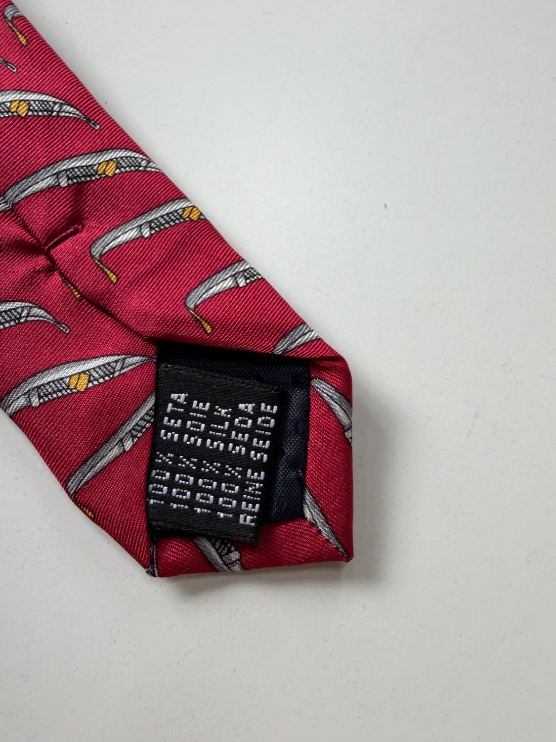 빈티지 실크 넥타이 8cm 상품이미지6