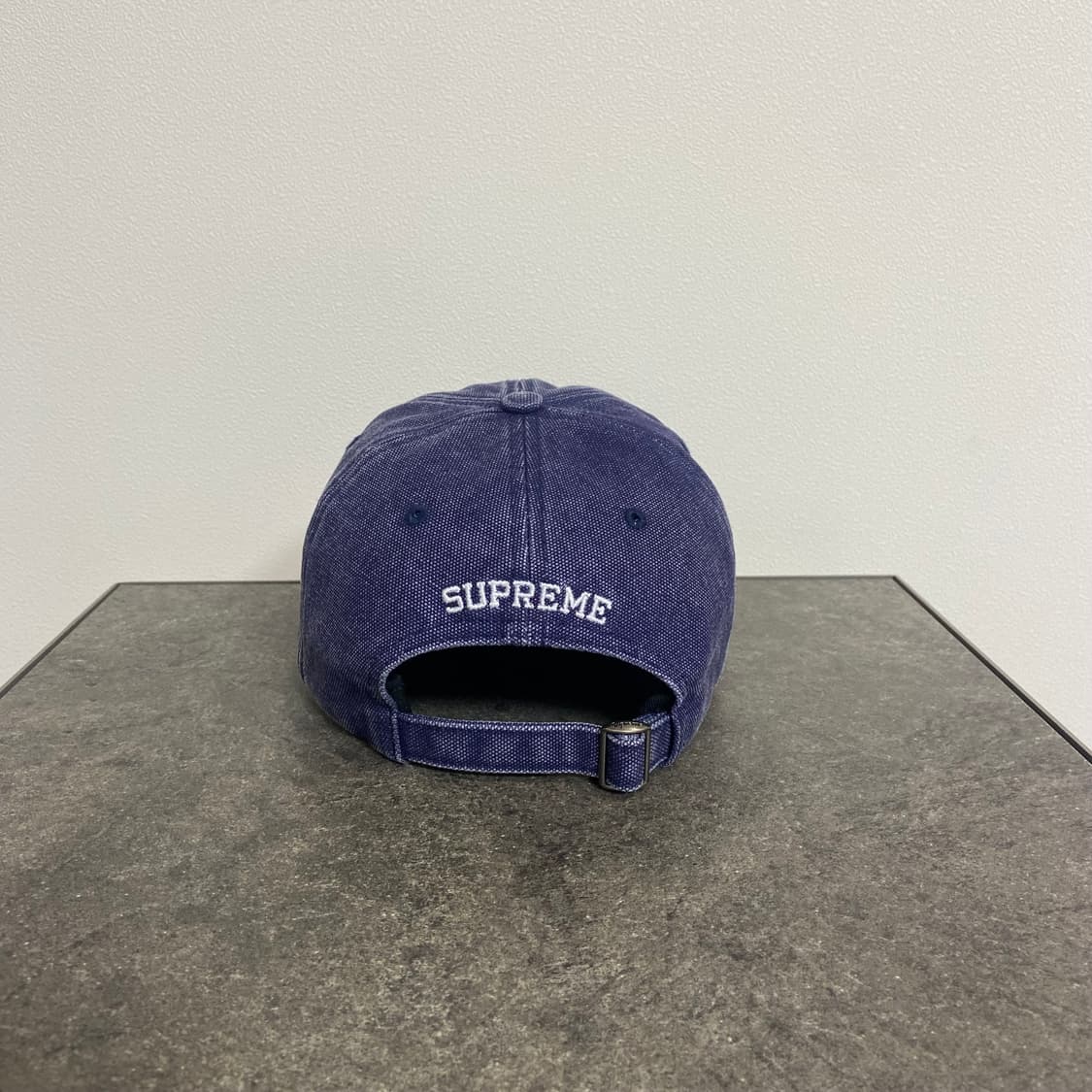 (OS) 슈프림 S로고 볼캡 모자 피그먼트 네이비 상품이미지4