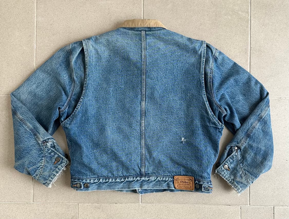 90s 빈티지 폴로 덩가리 자켓 L 상품이미지2