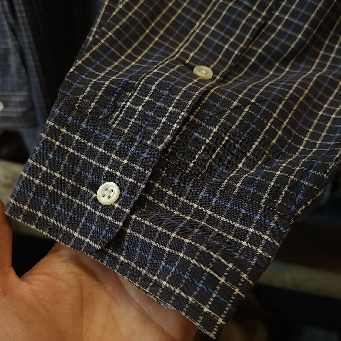 90s 폴로 랄프로렌 체크셔츠 빅사이즈 포켓셔츠 xl 상품이미지7