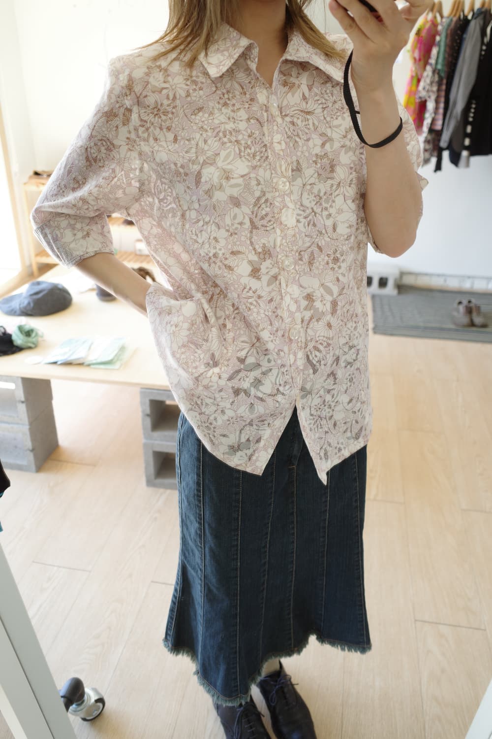flower shirt 상품이미지5