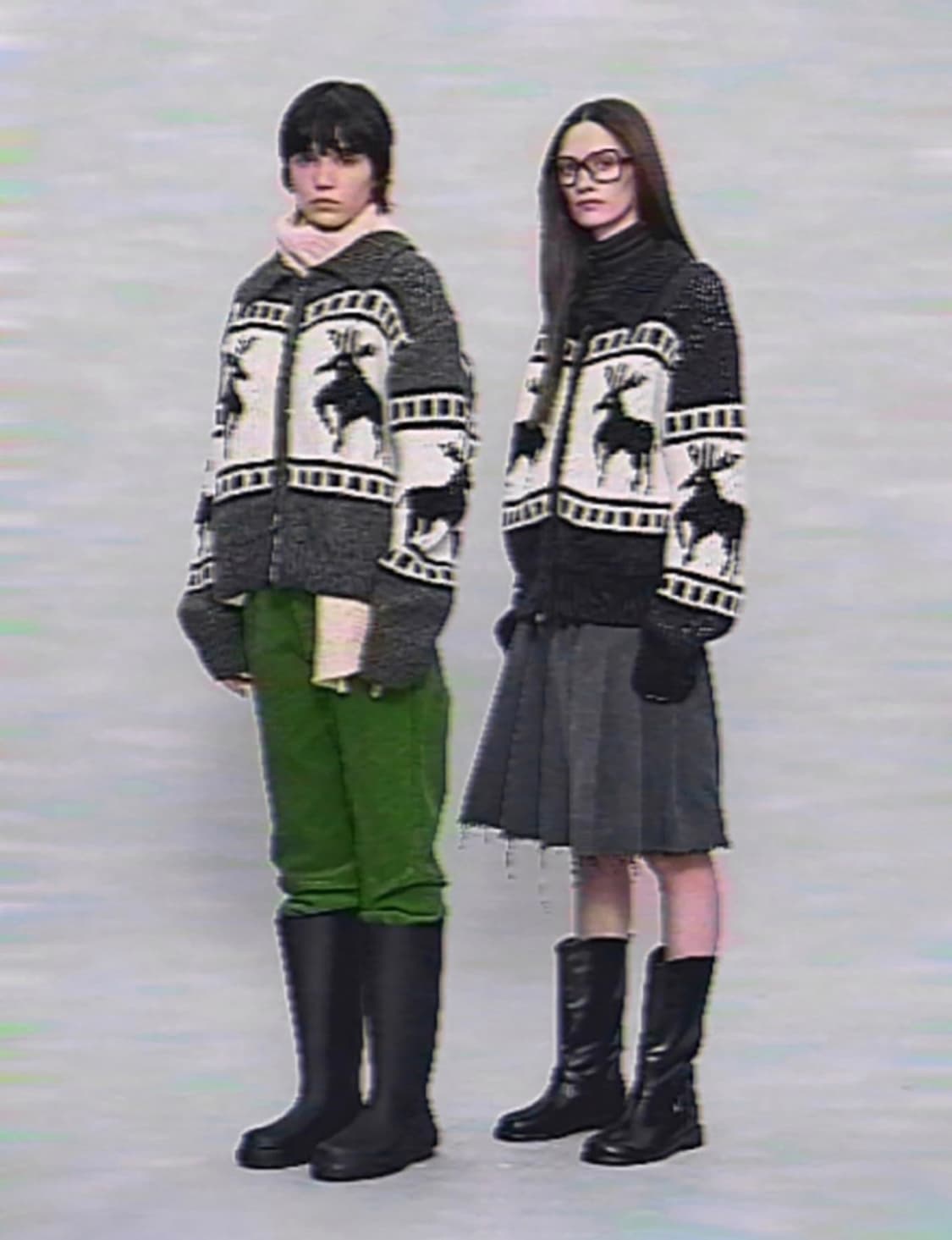 파르티멘토 코위찬 니트 집업 가디건 브라운 상품이미지6