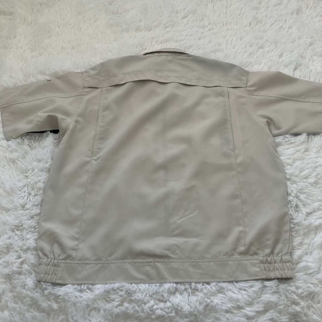 빈티지 그레이 워크 집업 반팔 882 y2k 스트릿 모리 갸루 일본빈티지 상품이미지2