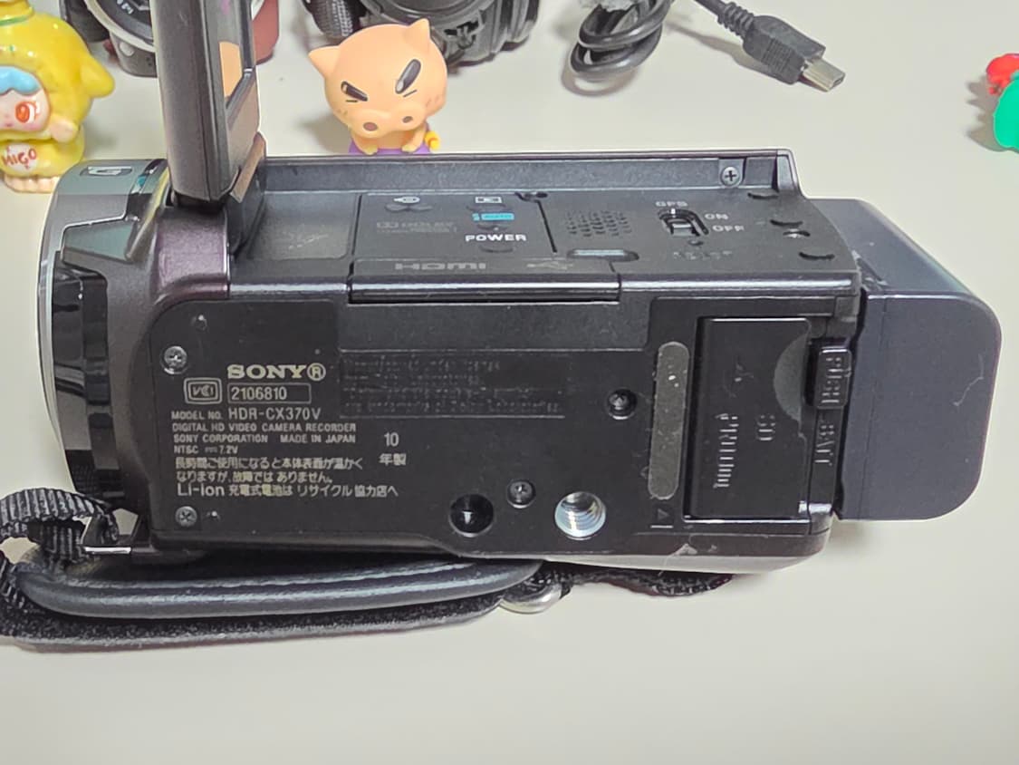 소니 핸디캠 HDR-CX370V 빈티지 캠코더 상품이미지3
