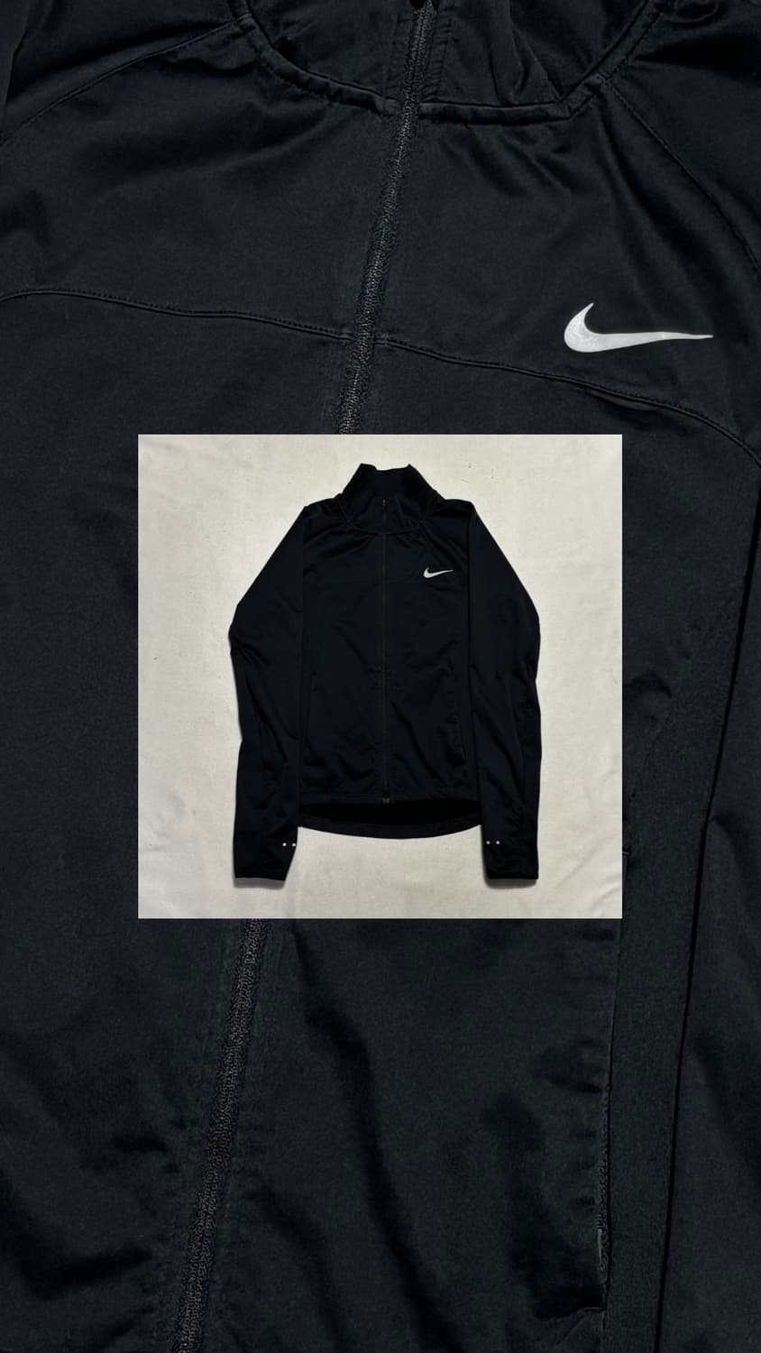 💪러닝 필수템 😎 나이키 블랙 바람막이 상품이미지1