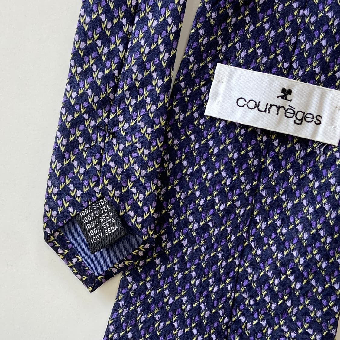 꾸레쥬 정품 명품 넥타이 (COURREGES) 상품이미지6