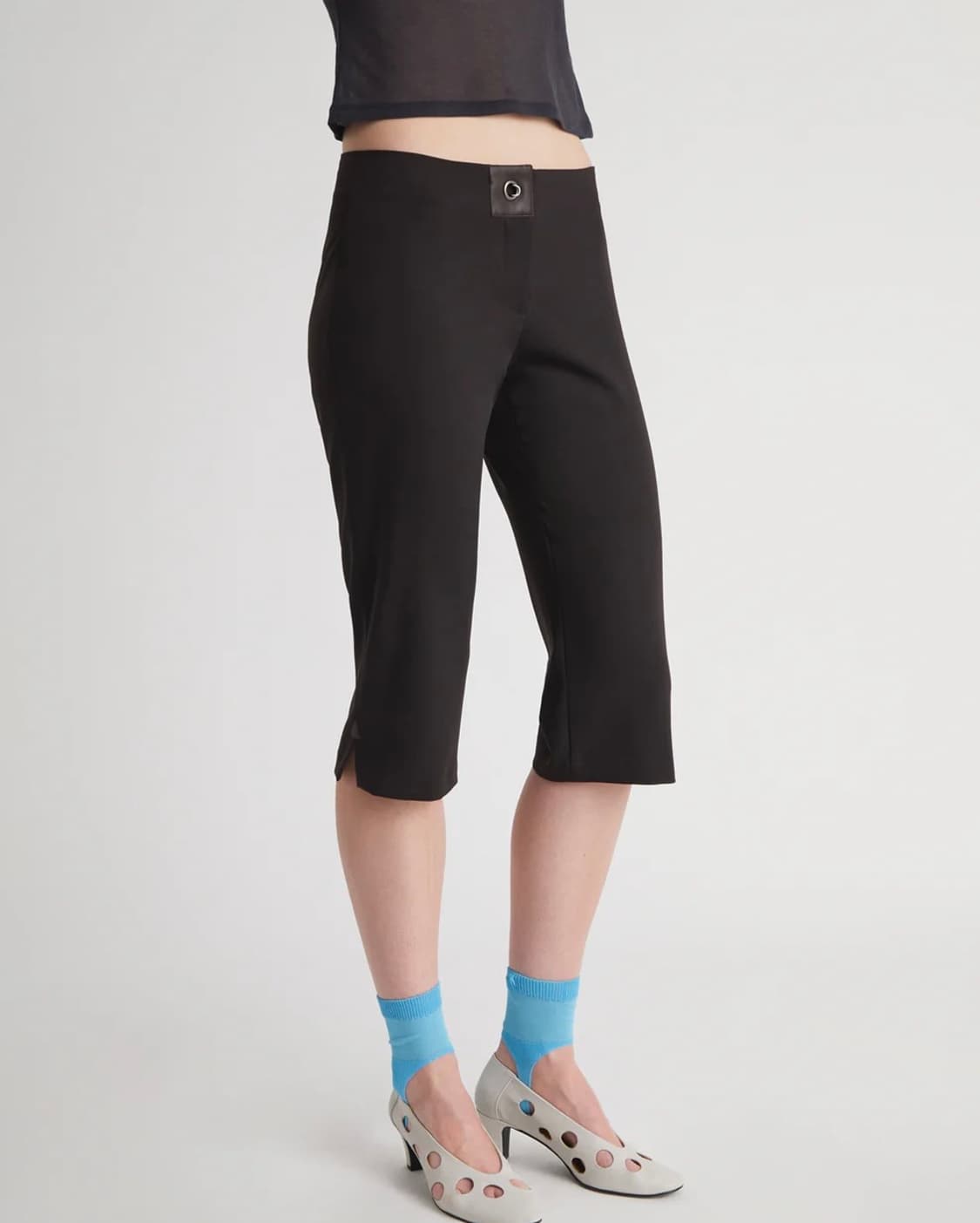 [34,36,38]팔로마울 Salin 카프리 팬츠/브라운 상품이미지1