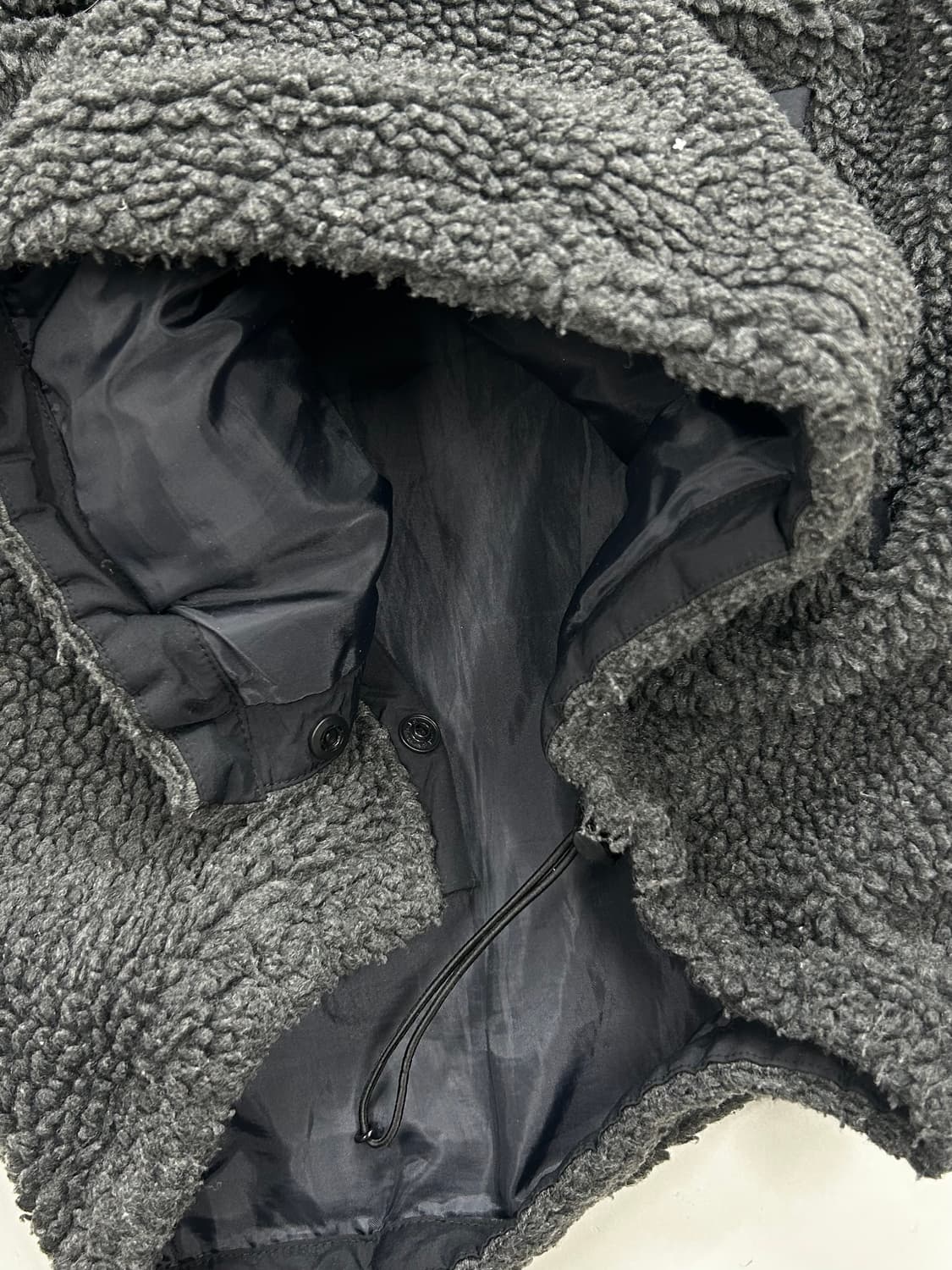 노스페이스 화이트라벨 딥그레이 후드 반집업 105 상품이미지9