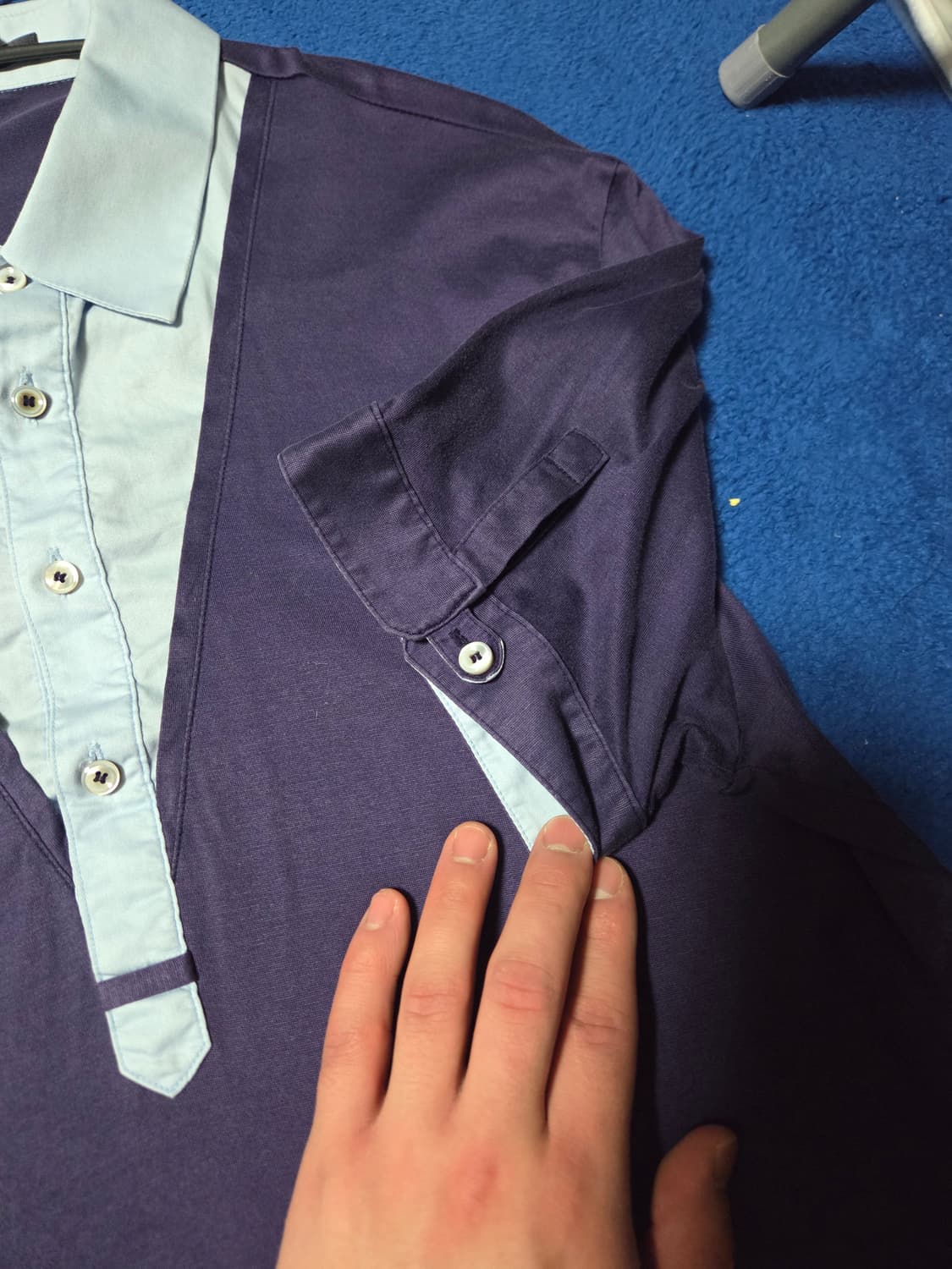 레이어드 카라반팔 sky&purple 상품이미지4