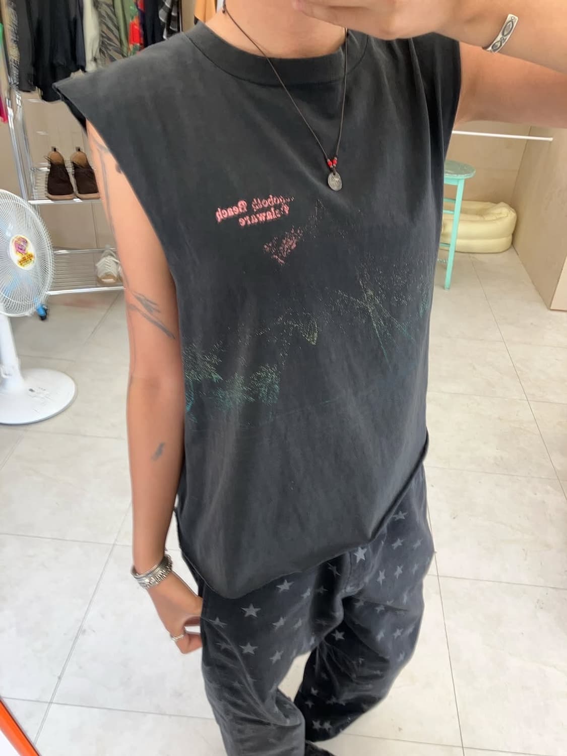 vtg cutting sleeveless  상품이미지5