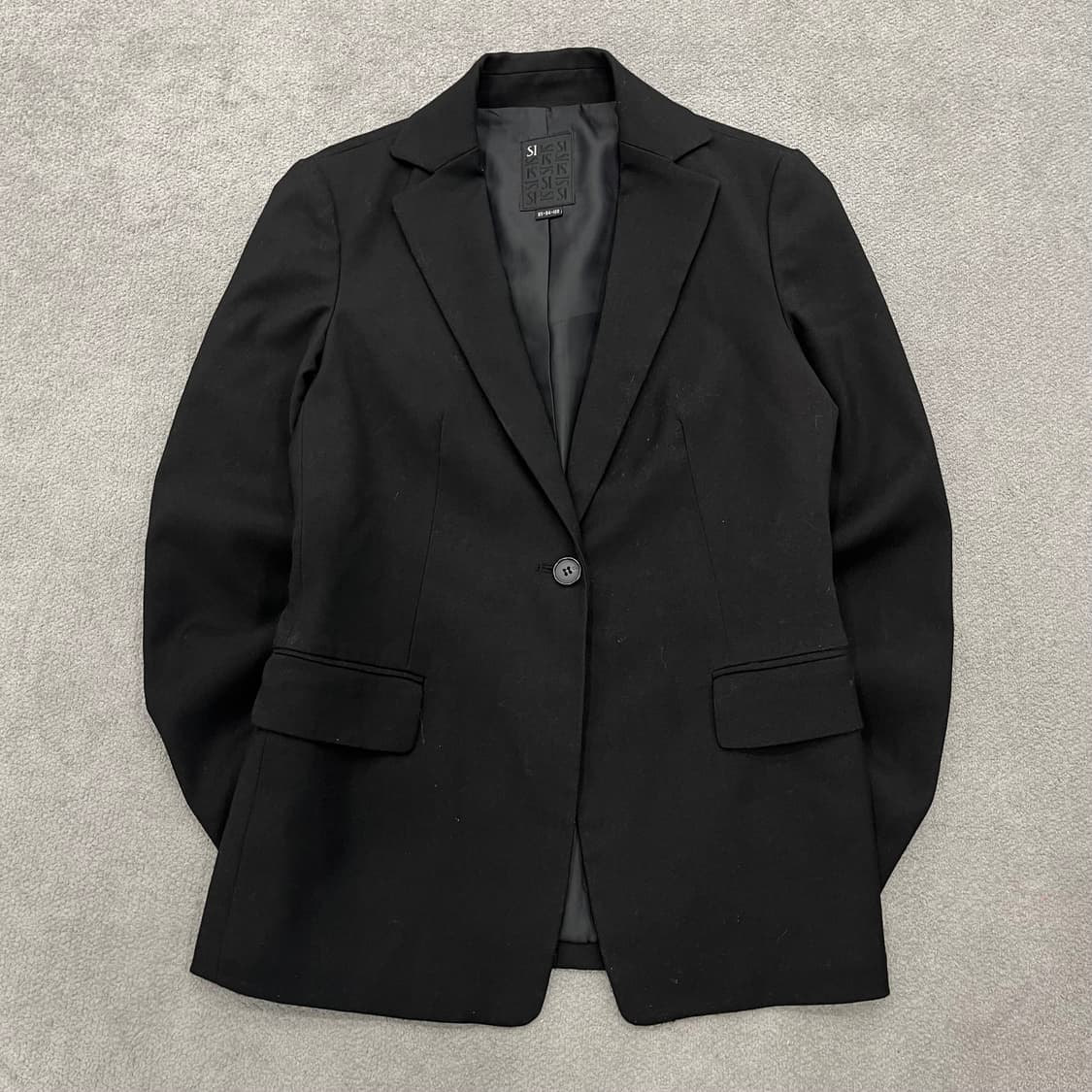 55 SI 씨 원버튼 블레이저 자켓 상품이미지1