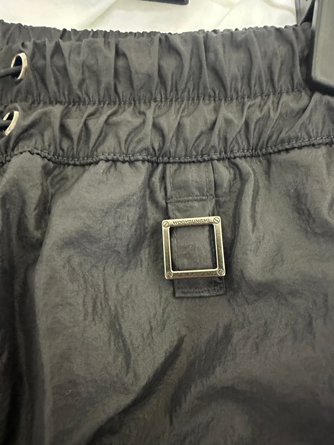 우영미 셔링 나일론 팬츠 46 상품이미지5