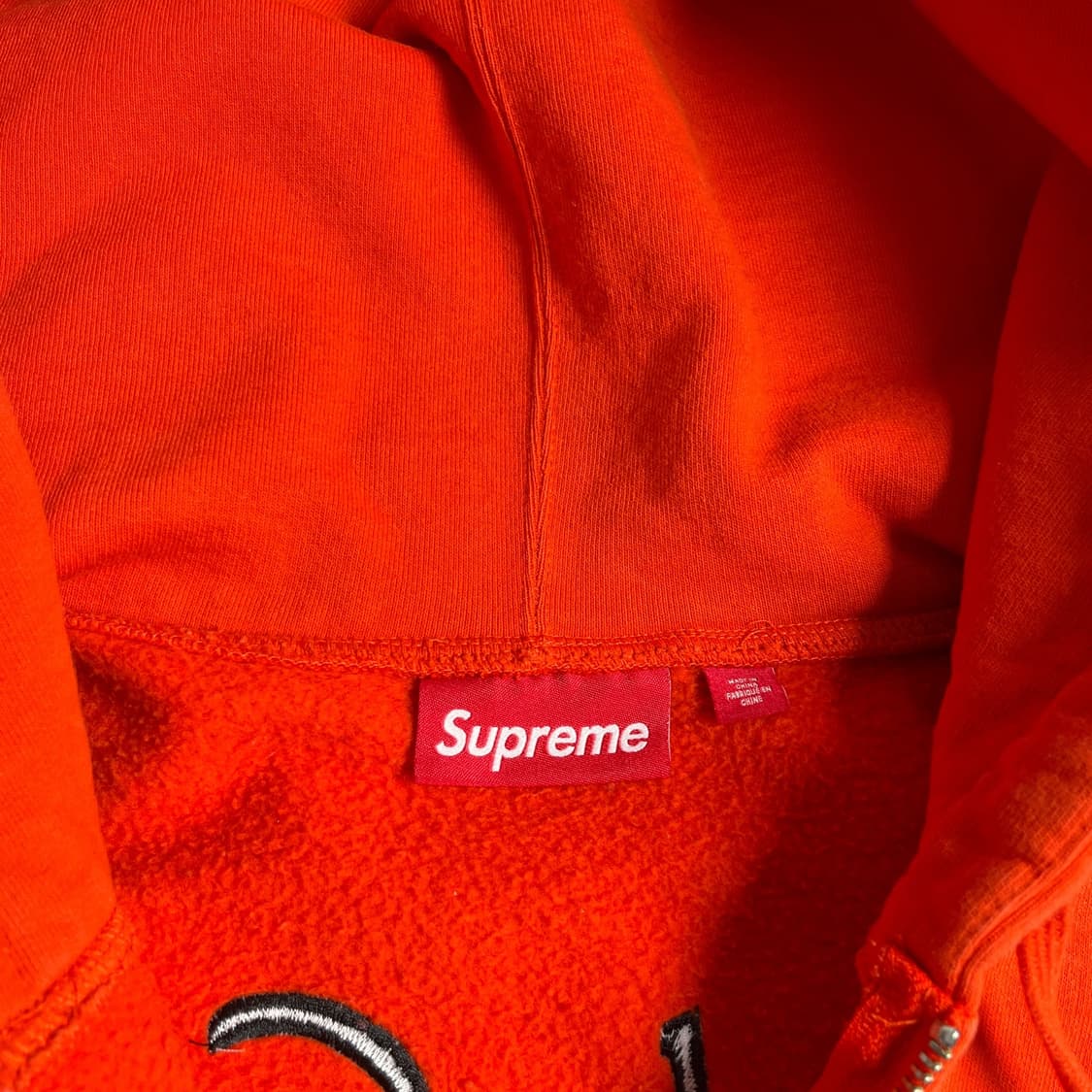 Supreme 슈프림 176 후드집업 오렌지 상품이미지6