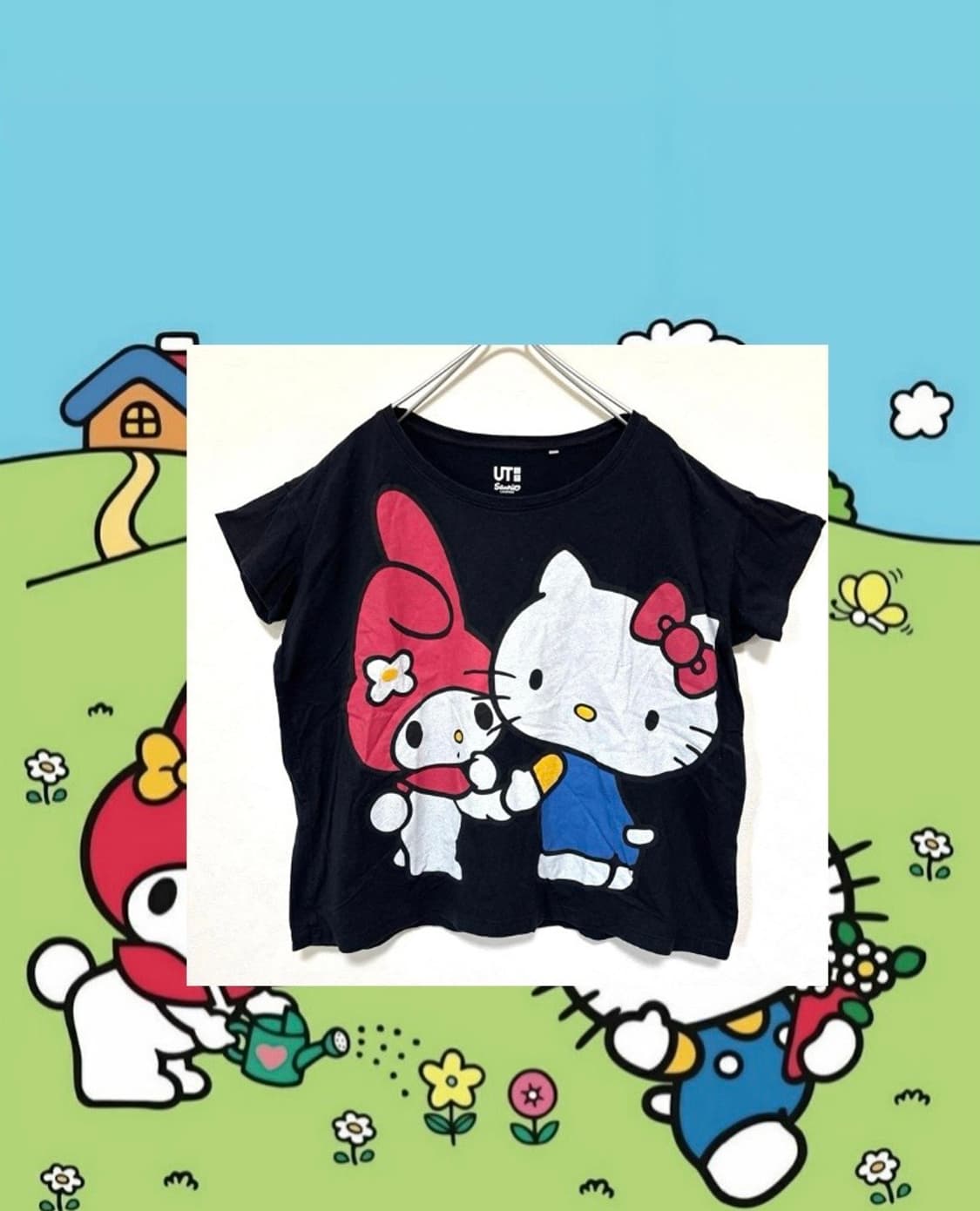 유니클로X산리오 반팔 티셔츠 상품이미지1