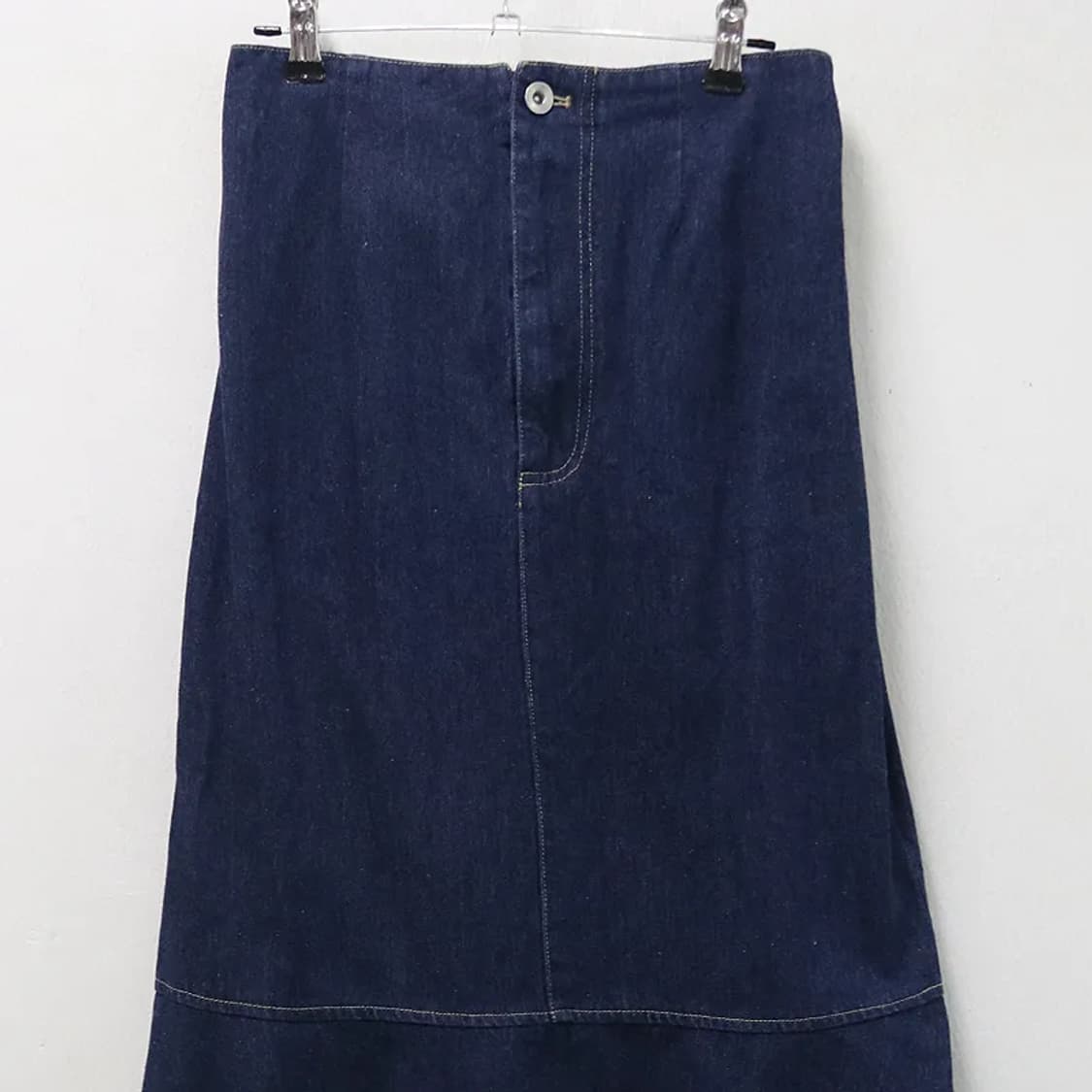 지알엘 머메이드 뒷밴딩 데님 롱 스커트 62022 상품이미지3