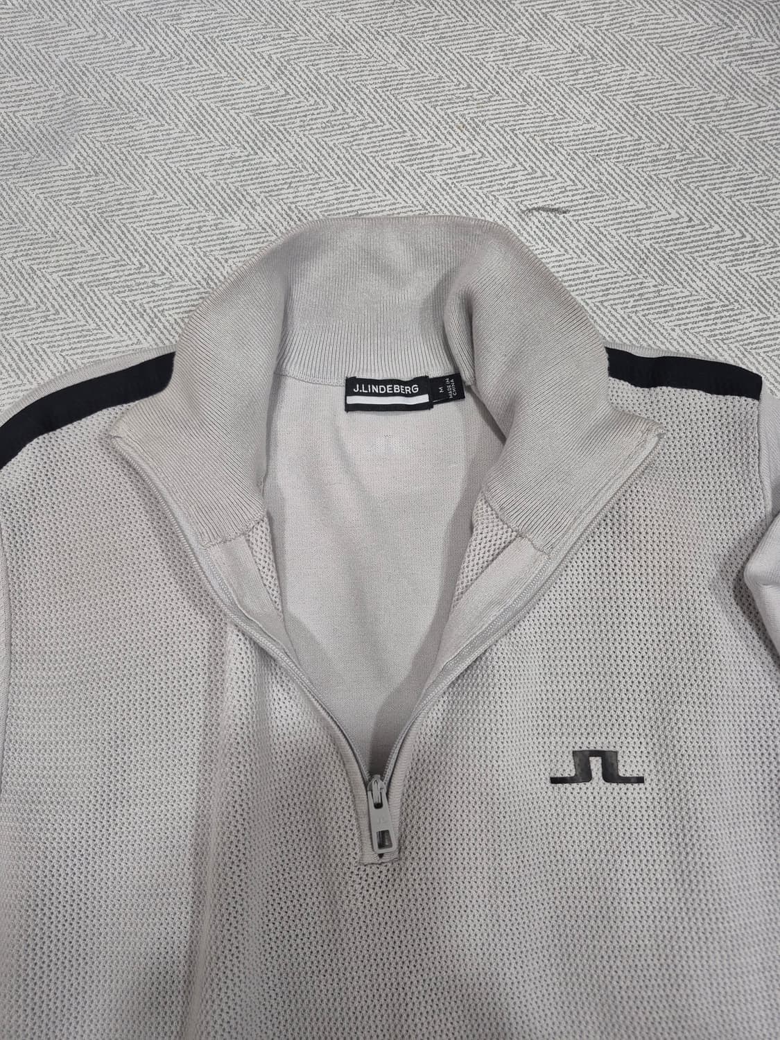 J.Lindeberg 긴팔 하프넥 풀오버 미드 레이어 골프 티셔츠 상품이미지4