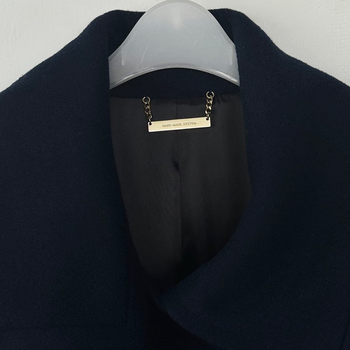 시스템 오버핏 울 캐시미어 코트 (DN) 상품이미지2