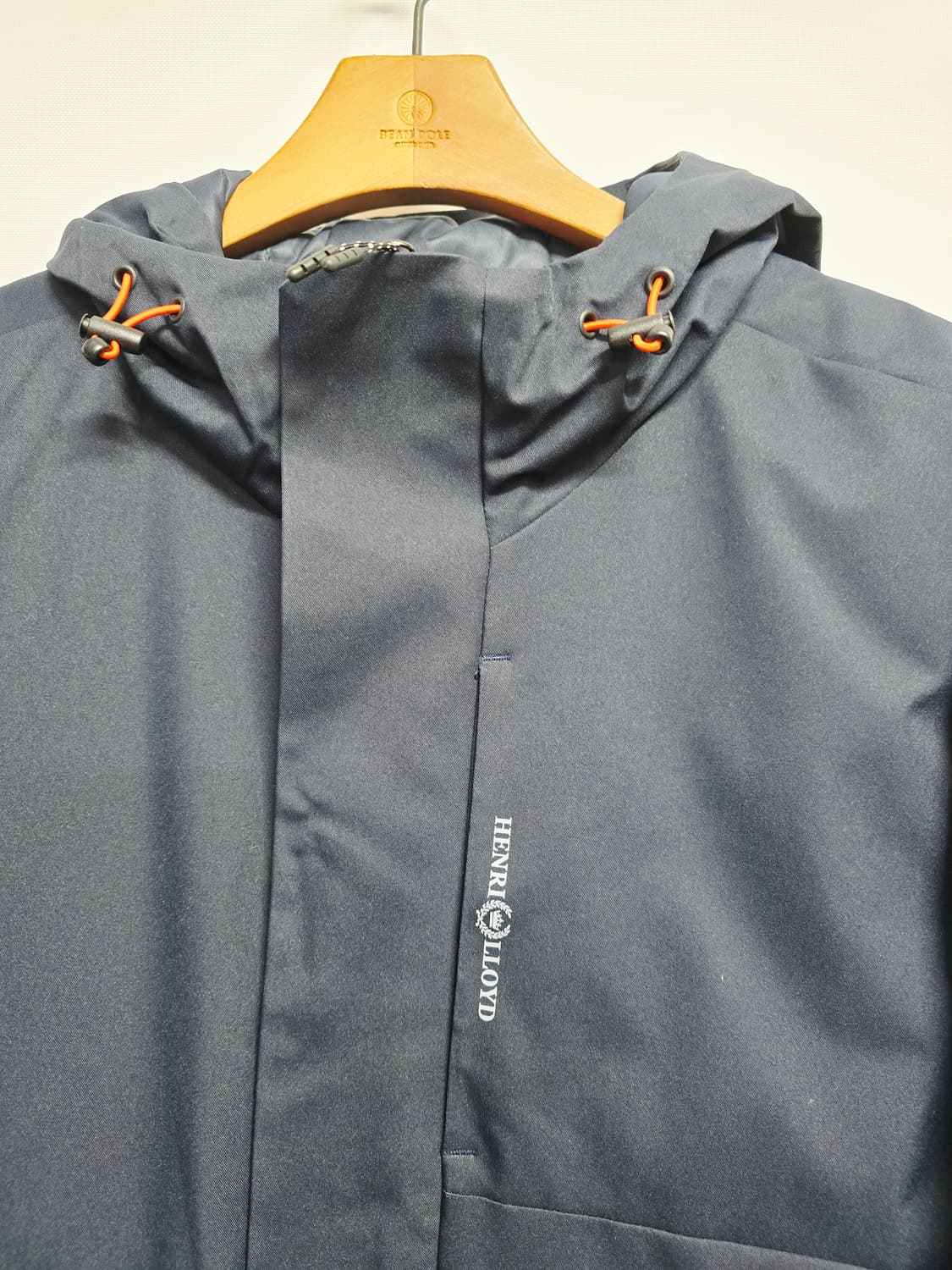 헨리 로이드 네이비 후드 구스다운패딩 자켓 상품이미지2