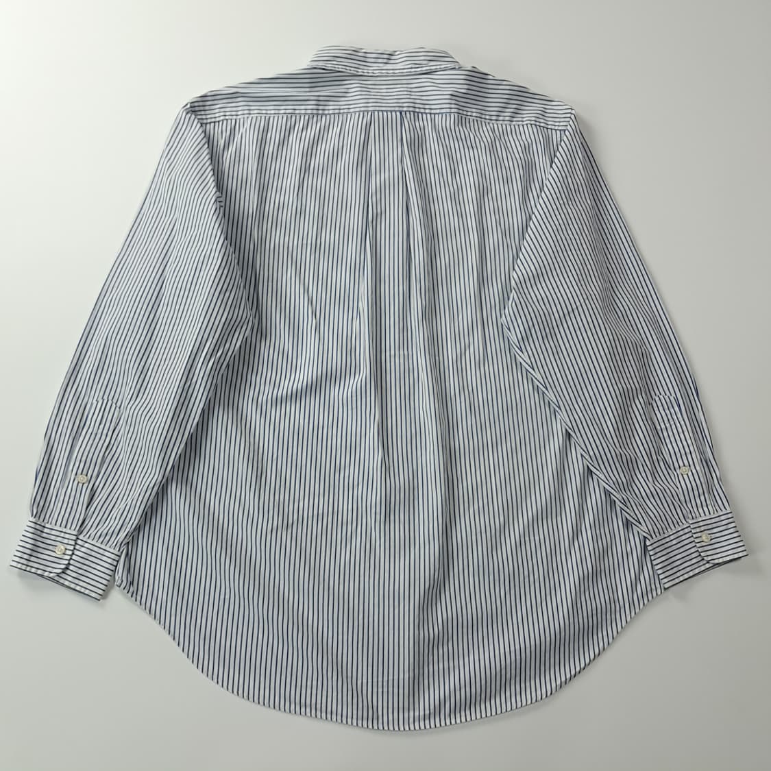 CK561 XL 폴로 00s 블루블랙 스트라이프 셔츠 남방 상품이미지7