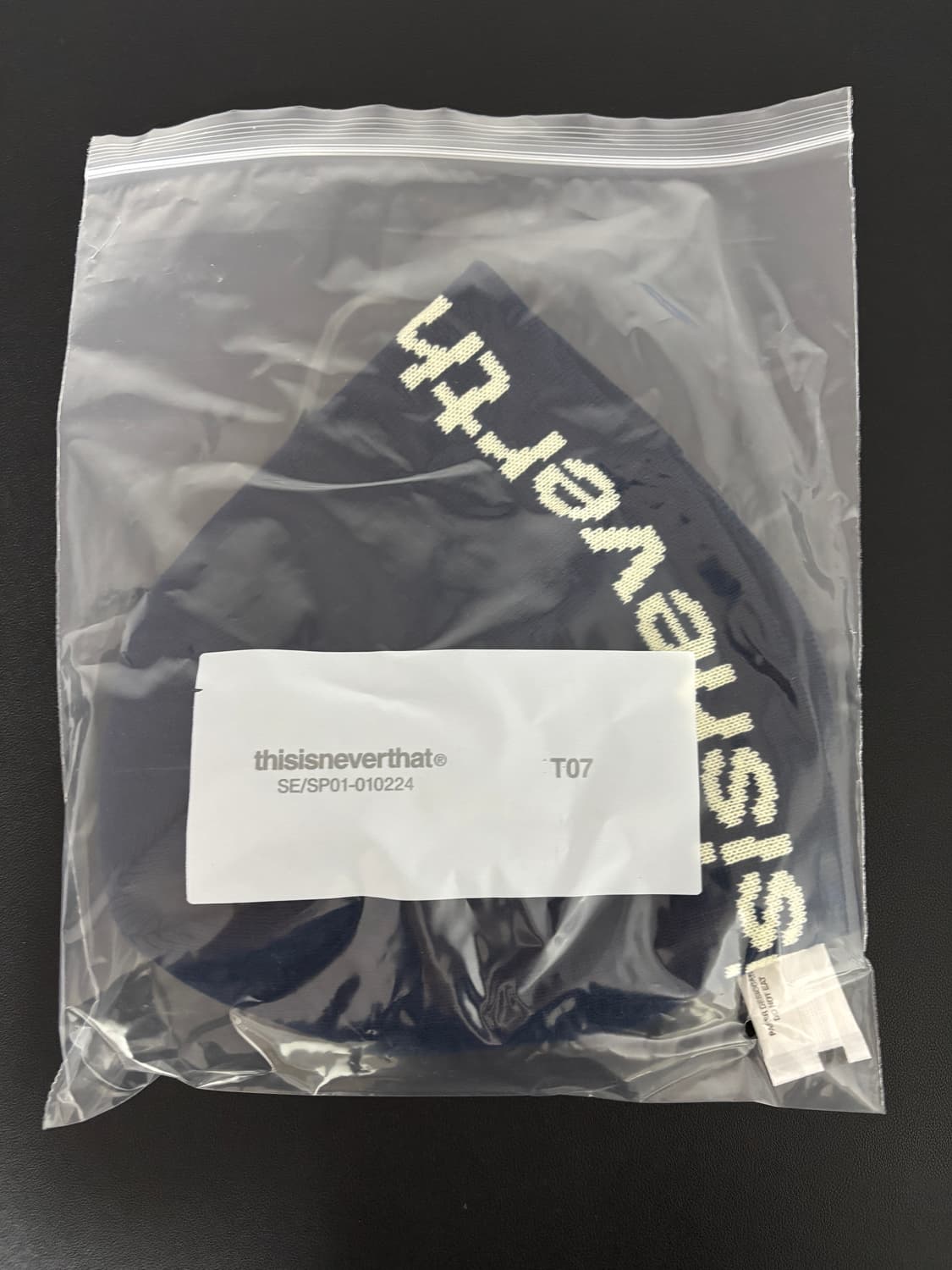 디스이즈네버댓 디네댓 SP-Logo No Cuff Beanie 비니 상품이미지2