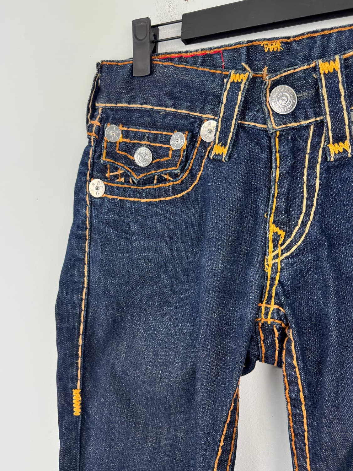 트루릴리젼 부츠컷 진청 데님팬츠 28 상품이미지3