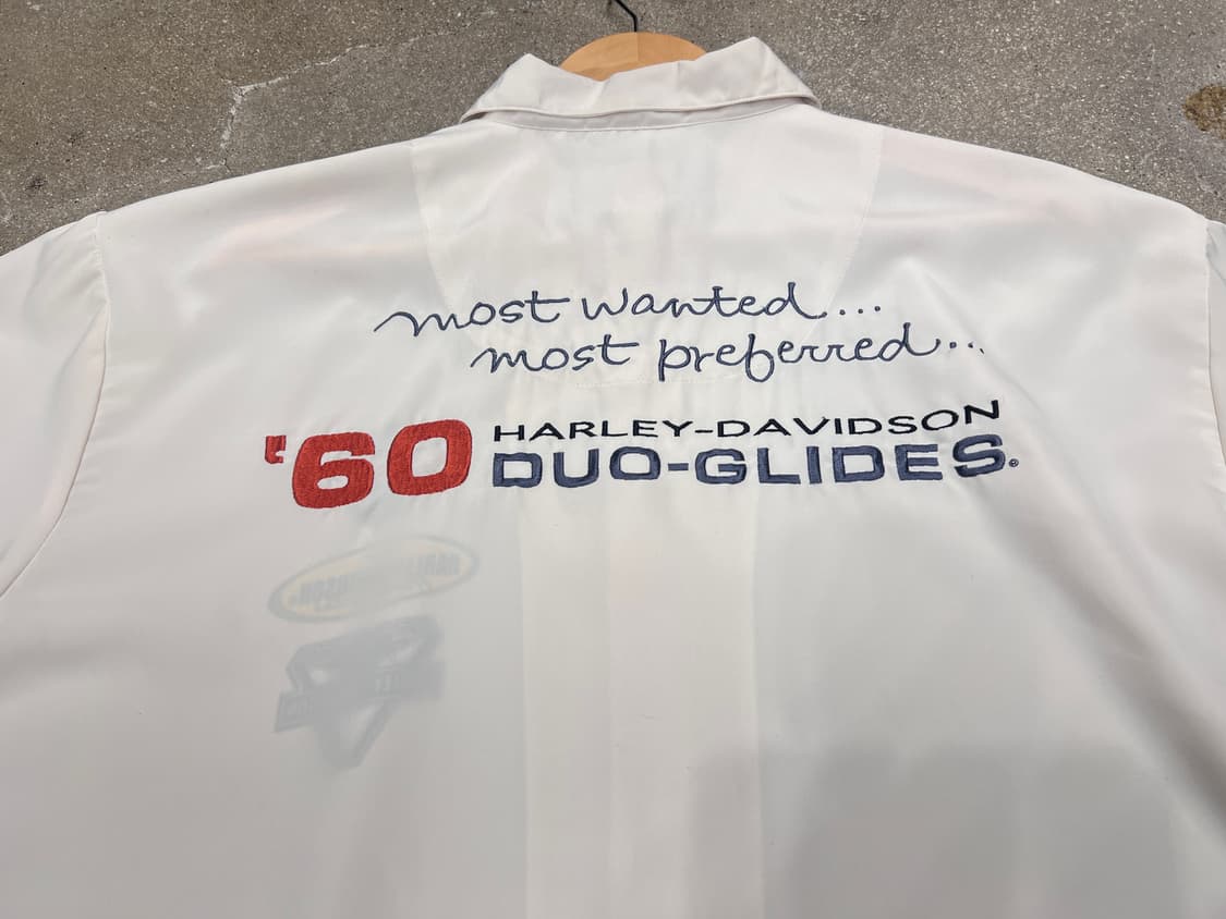 할리 데이비슨  '60 듀오 글라이드 자수 버튼 다운 셔츠  상품이미지5