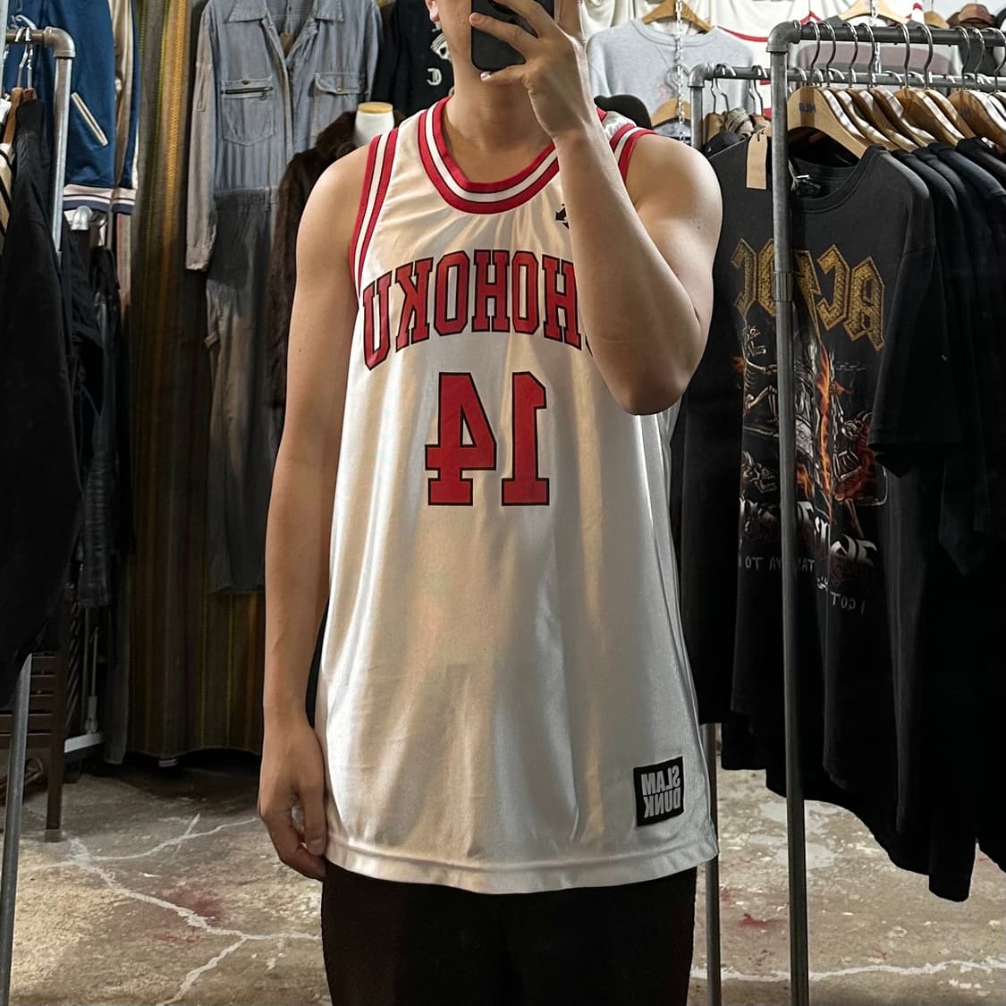 (착용컷) 데상트 SHOHOKU 정대만 유니폼 상의 (남성용 98) 상품이미지3