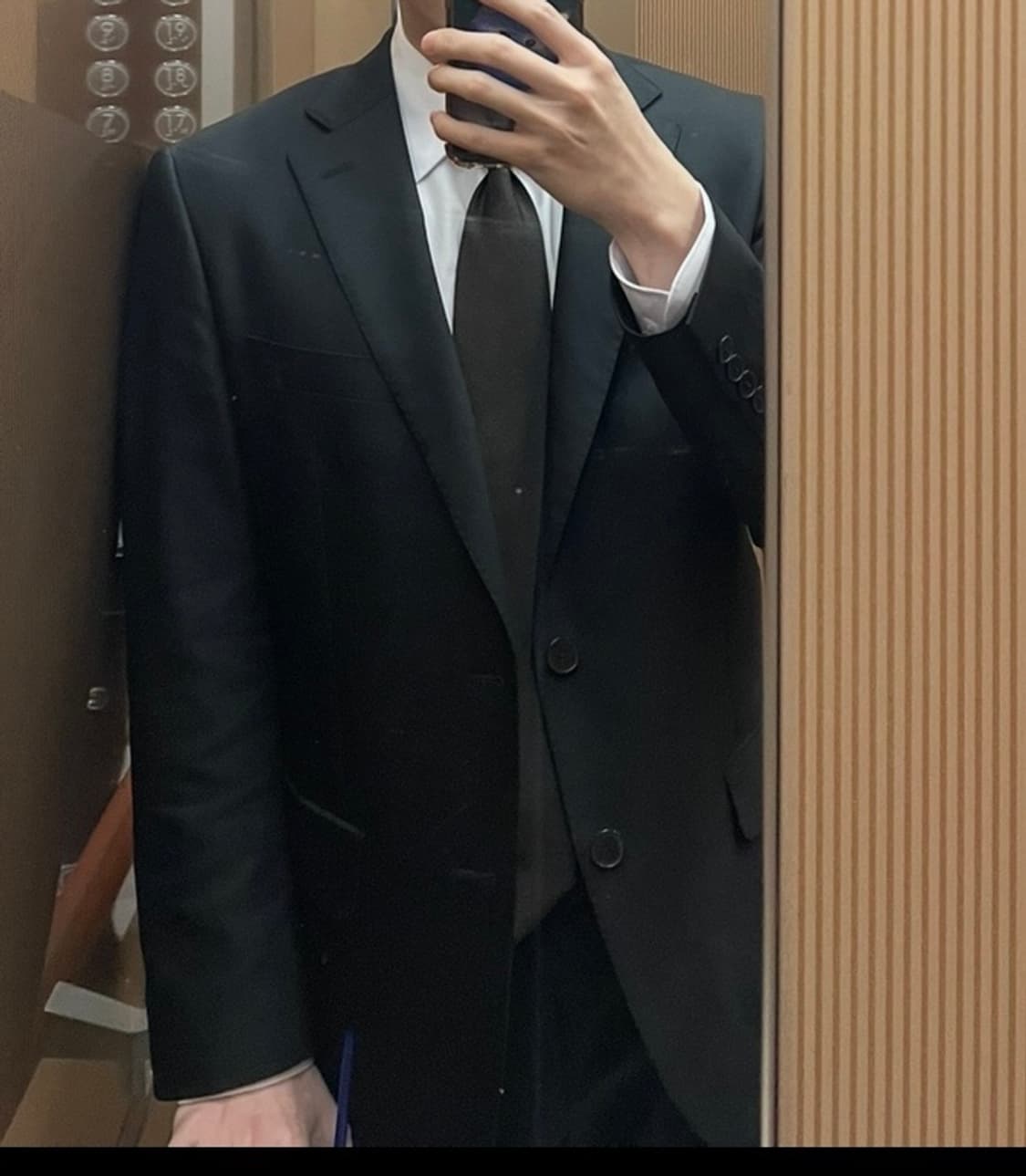 로가디스 이태리 까노니코 블랙 정장 46-80 상품이미지1