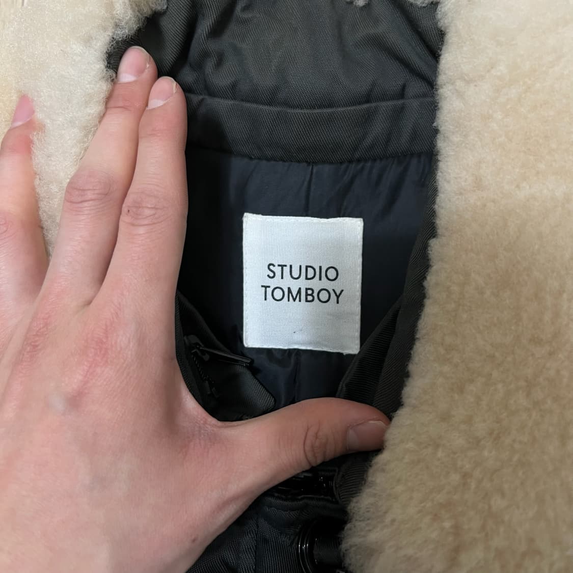 스튜디오 톰보이 여성 퍼카라 덕다운 롱패딩 80-90-160  상품이미지5