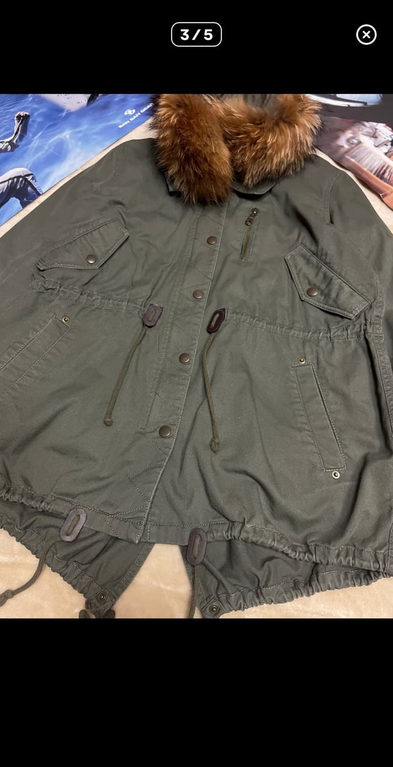 퍼 야상 자켓 / 일본 브랜드 빈티지 coco deal 상품이미지3