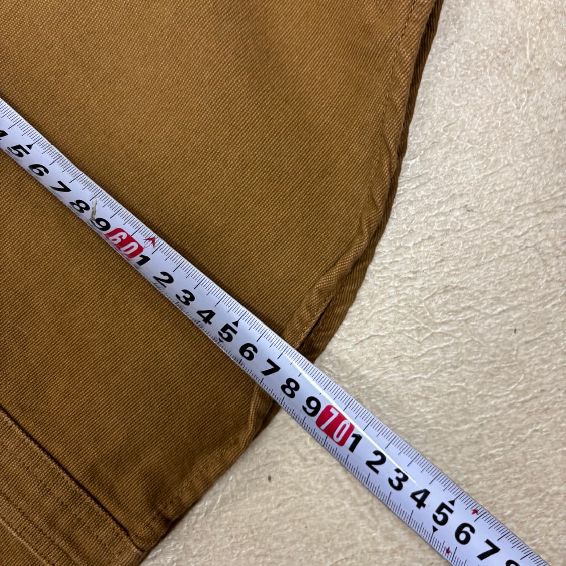 칼하트 윕 브라운 워크 셔츠 상품이미지4