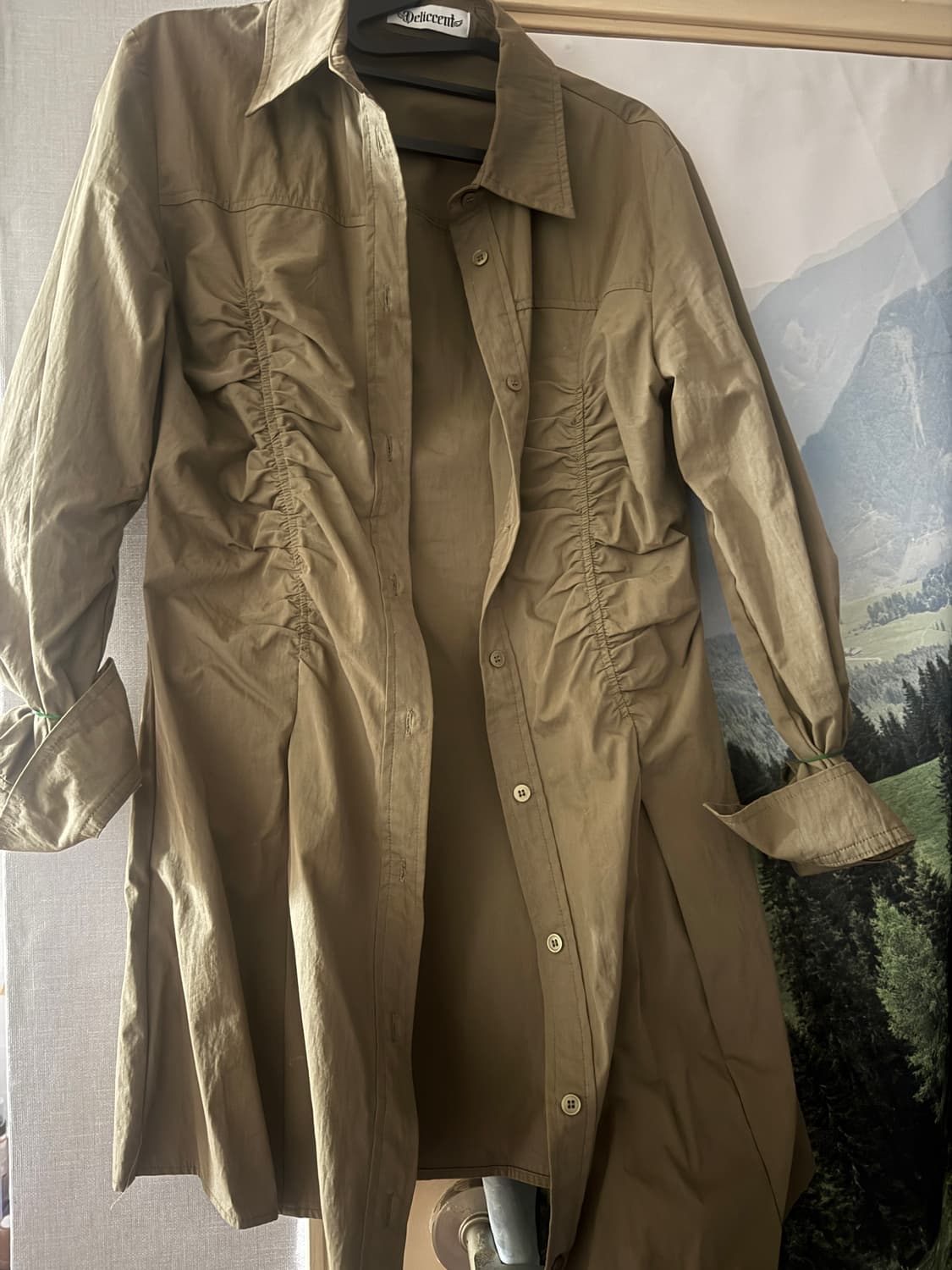 딜리센트 셔츠원피스 상품이미지1