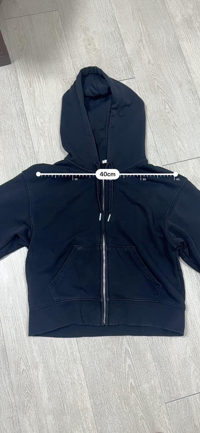 GU 일본 빈티지 크롭 후드집업 상품이미지4