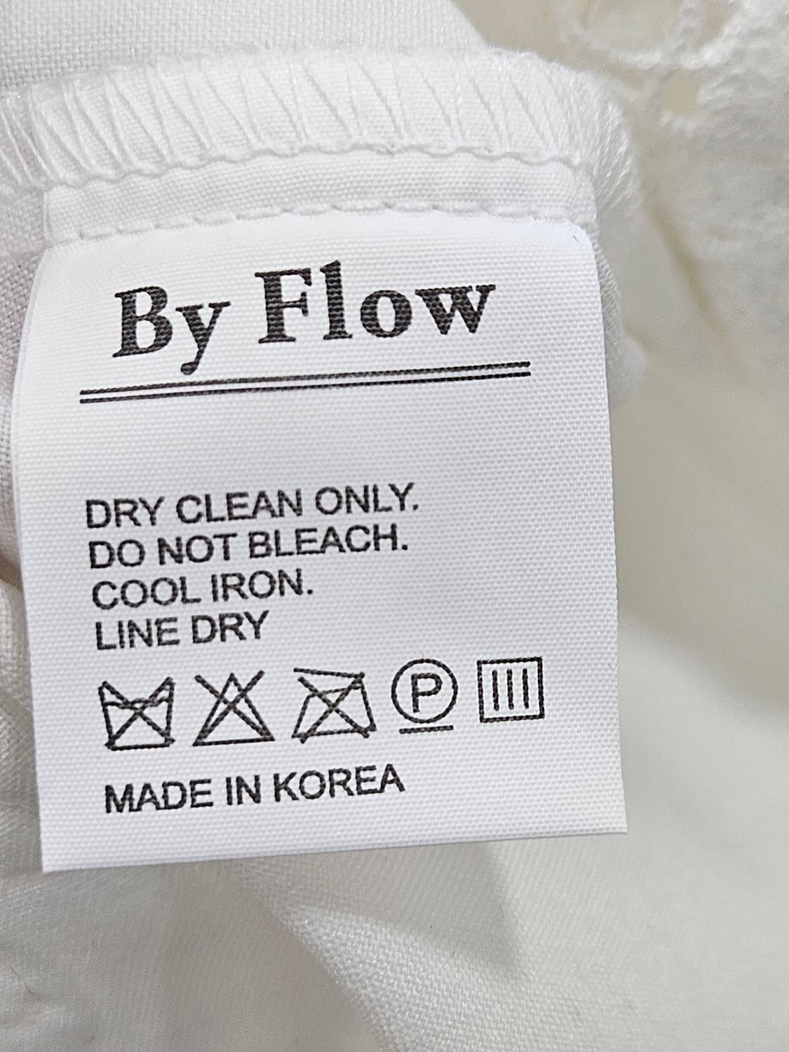 byflow 펀칭 레이스 블라우스 화이트 상품이미지2