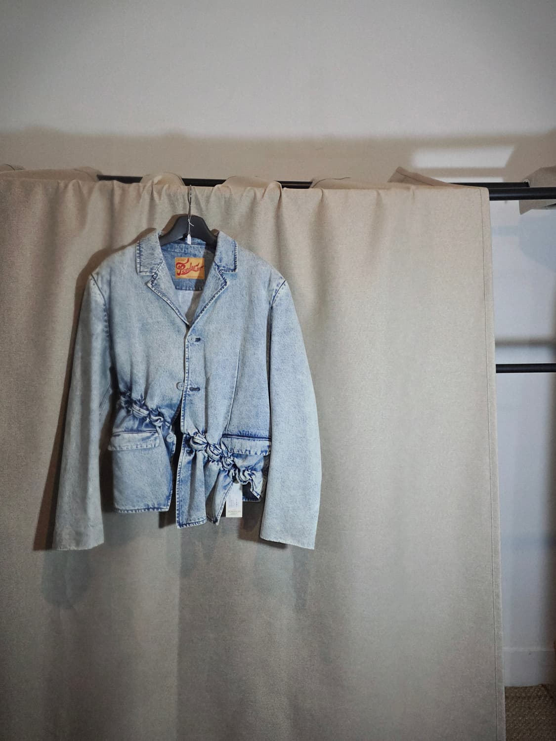 Ponder.er drip denim blazer jakcet 상품이미지1