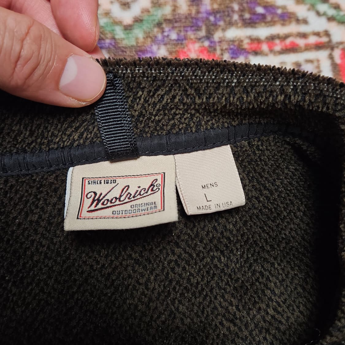 90s 울리치 신칠라 플리스 풀오버 상품이미지5